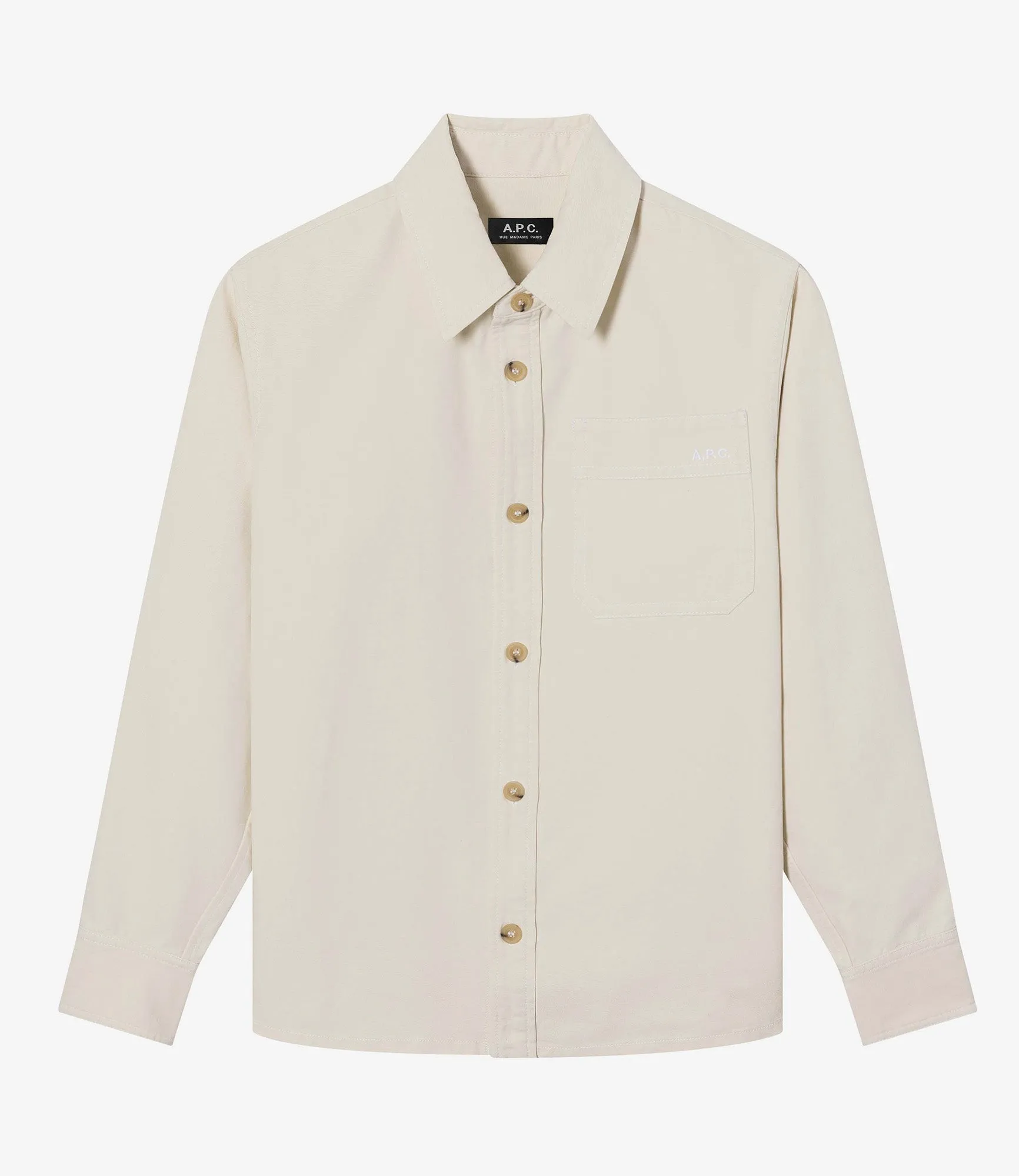 Basile Brodée Poitrine overshirt sold by A.P.C. product image thumbnail 2