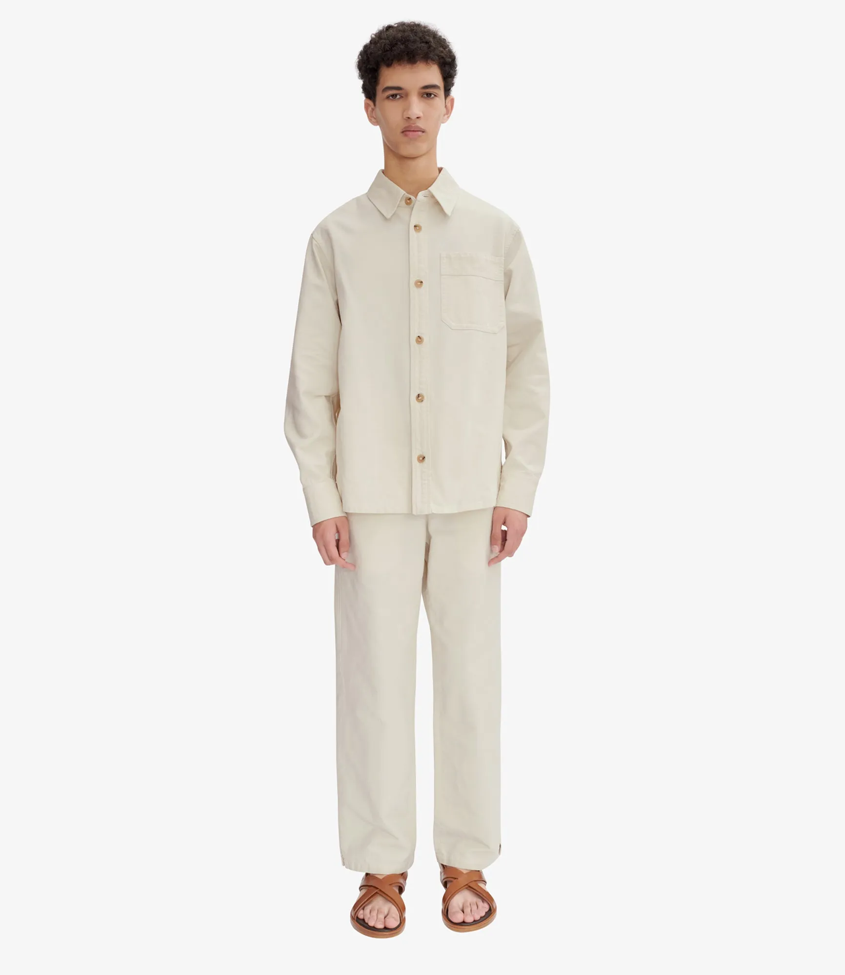 Basile Brodée Poitrine overshirt sold by A.P.C. product image thumbnail 4