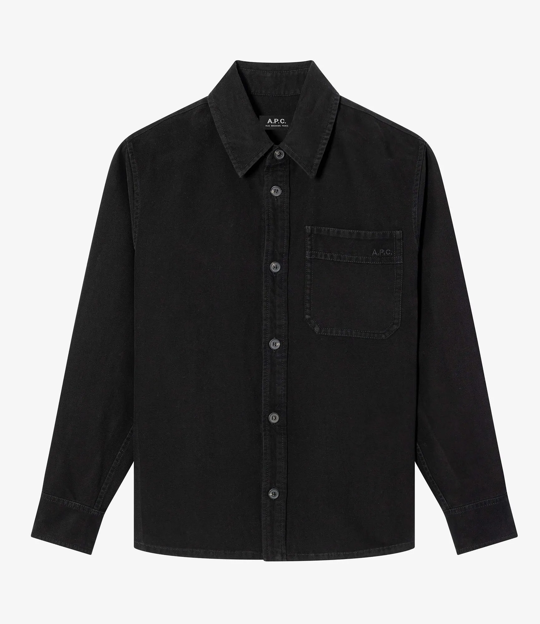 Basile Brodée Poitrine overshirt sold by A.P.C. product image thumbnail 2