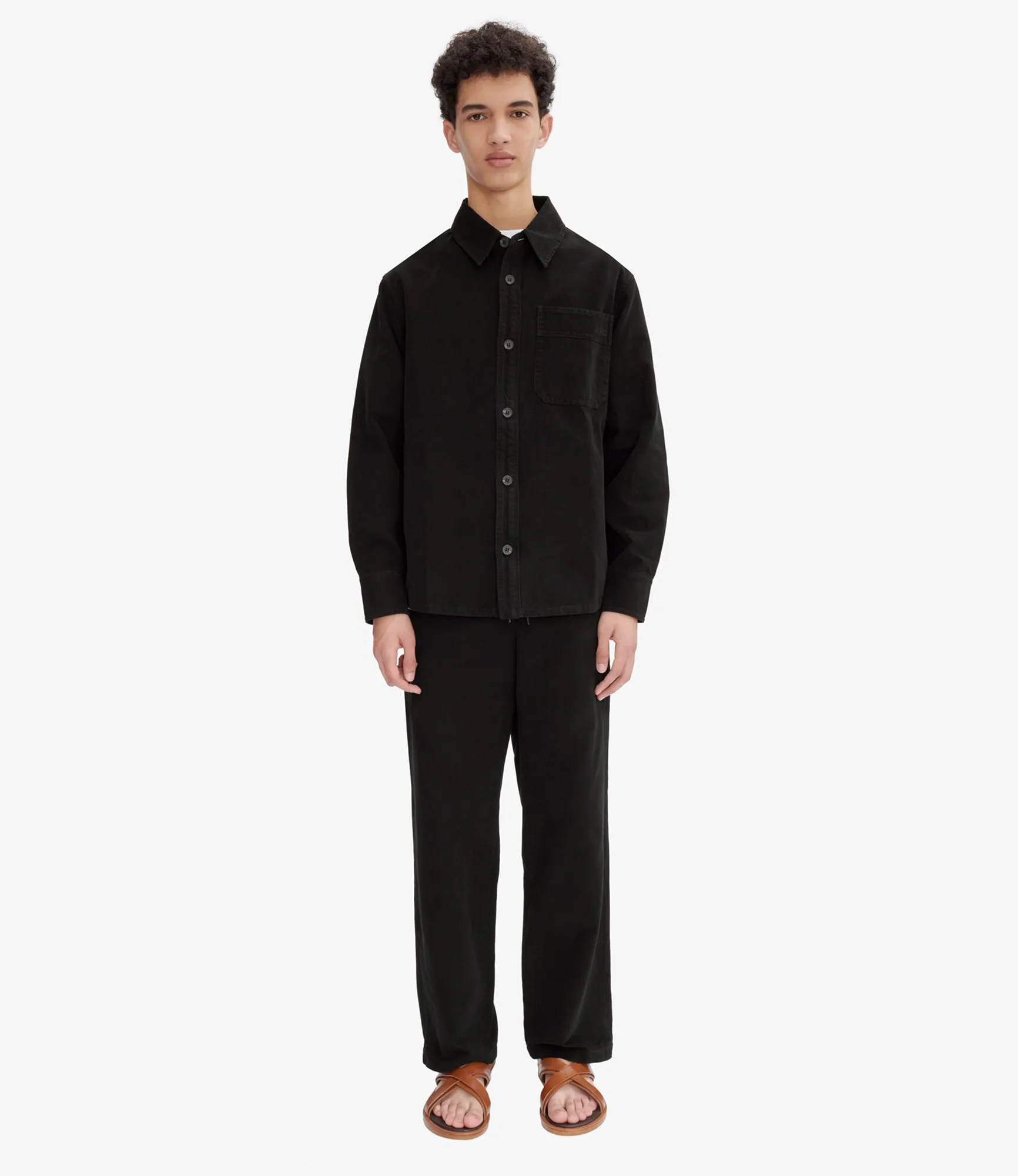 Basile Brodée Poitrine overshirt sold by A.P.C. product image thumbnail 4