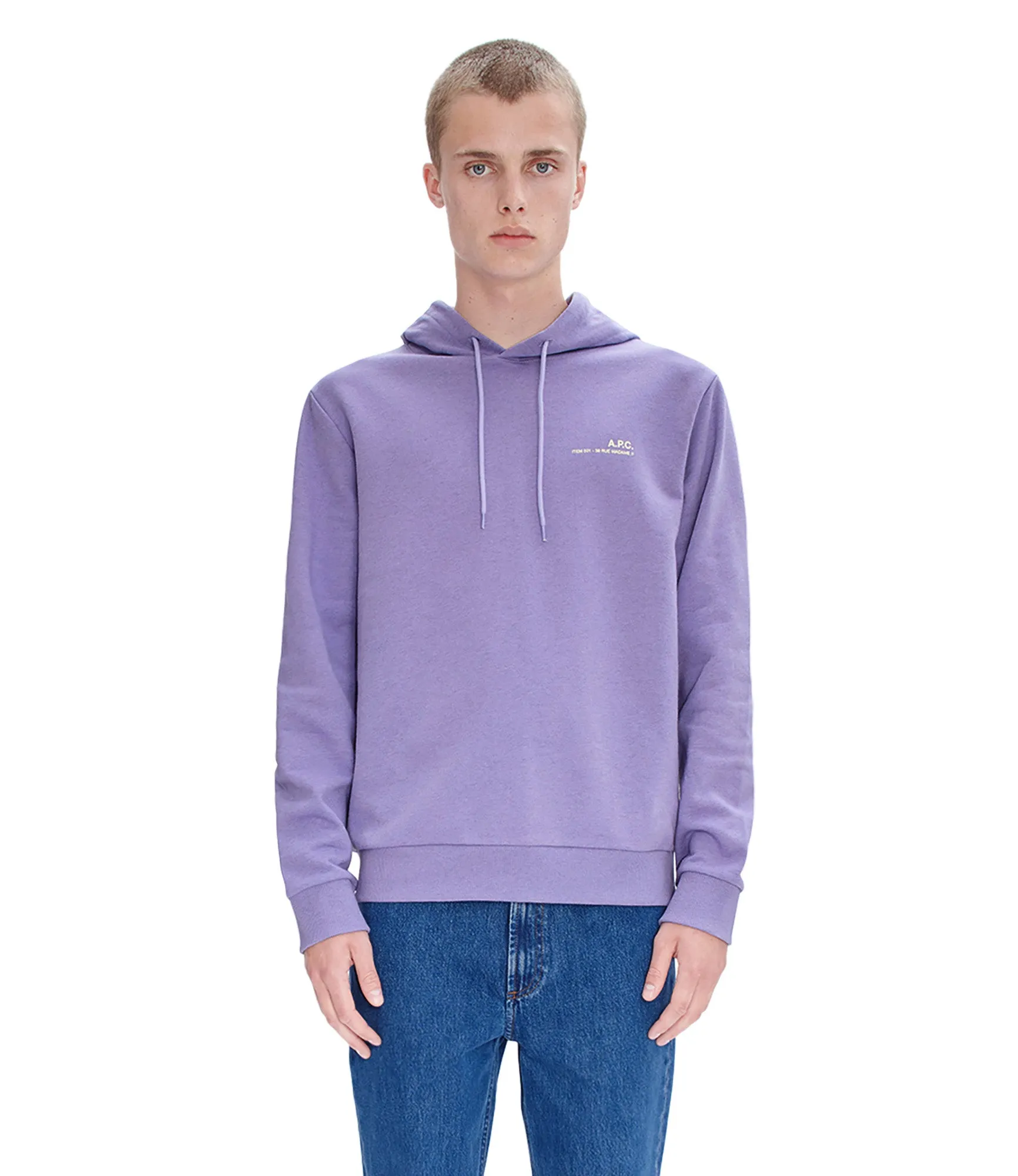 Item H Overdye hoodie sold by A.P.C.