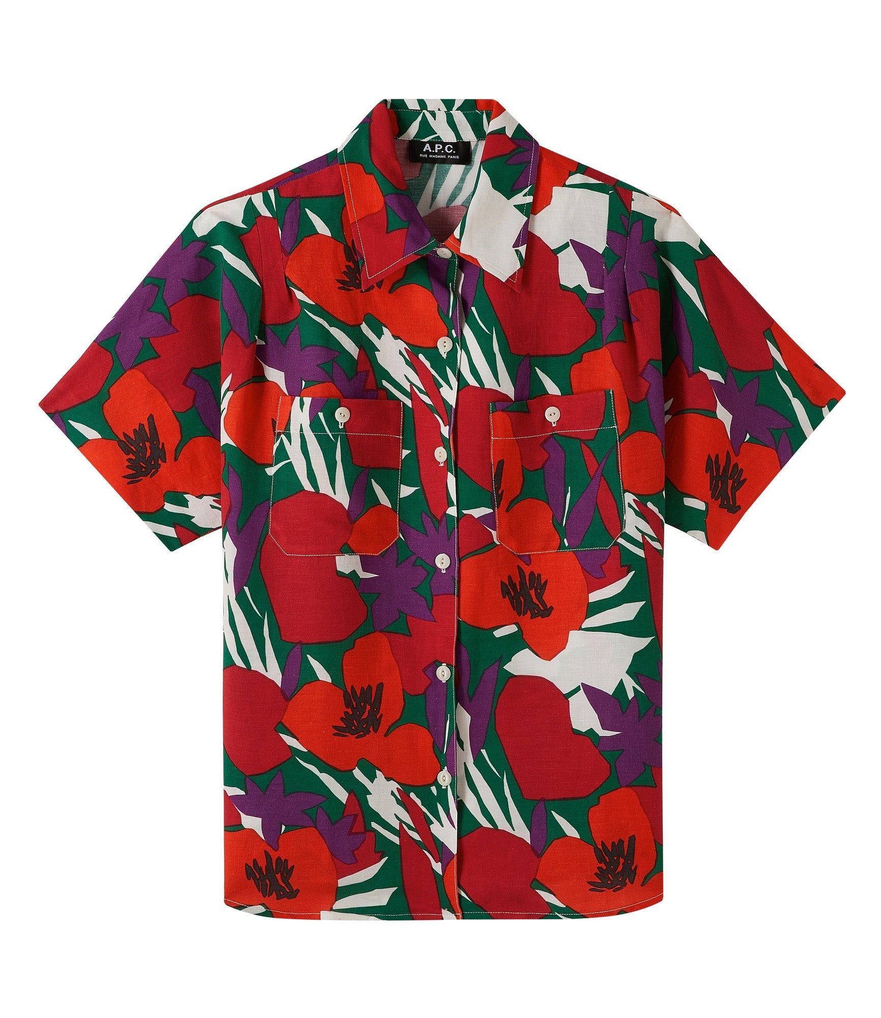 Zoe short-sleeve shirt sold by A.P.C.