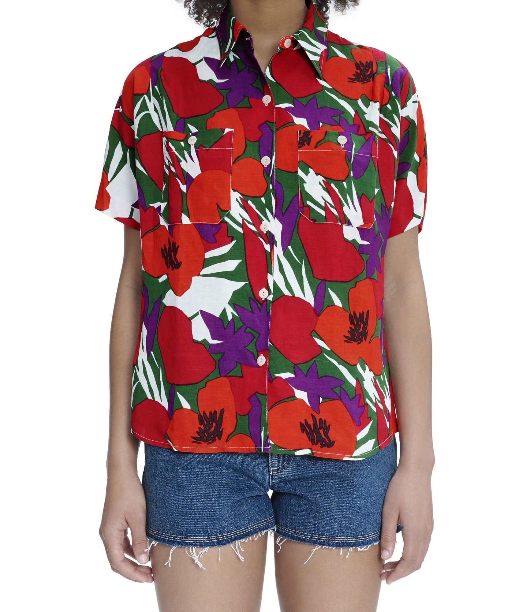 Zoe short-sleeve shirt sold by A.P.C. product image thumbnail 4