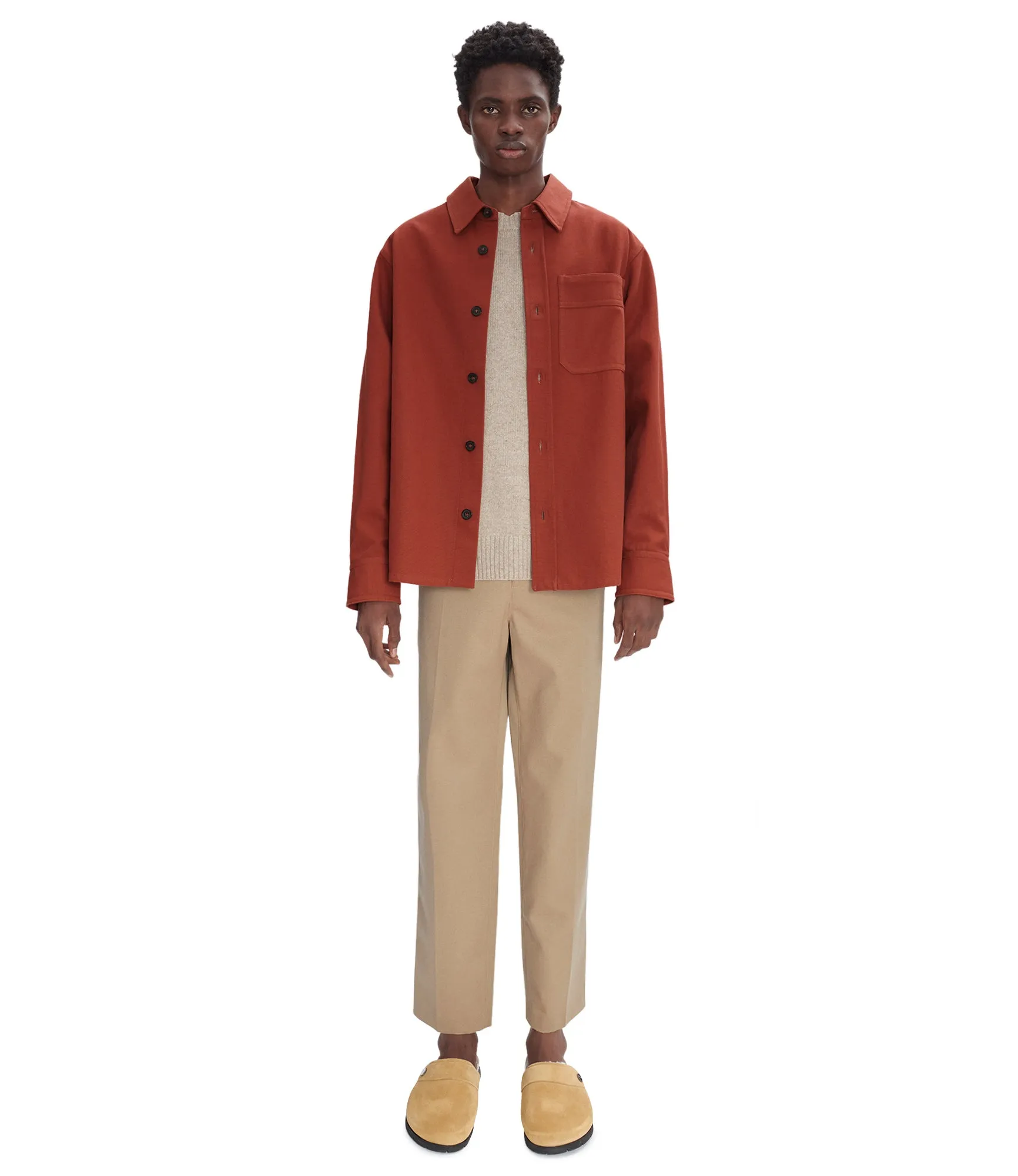 Basile Brodée Poitrine overshirt sold by A.P.C. product image thumbnail 3