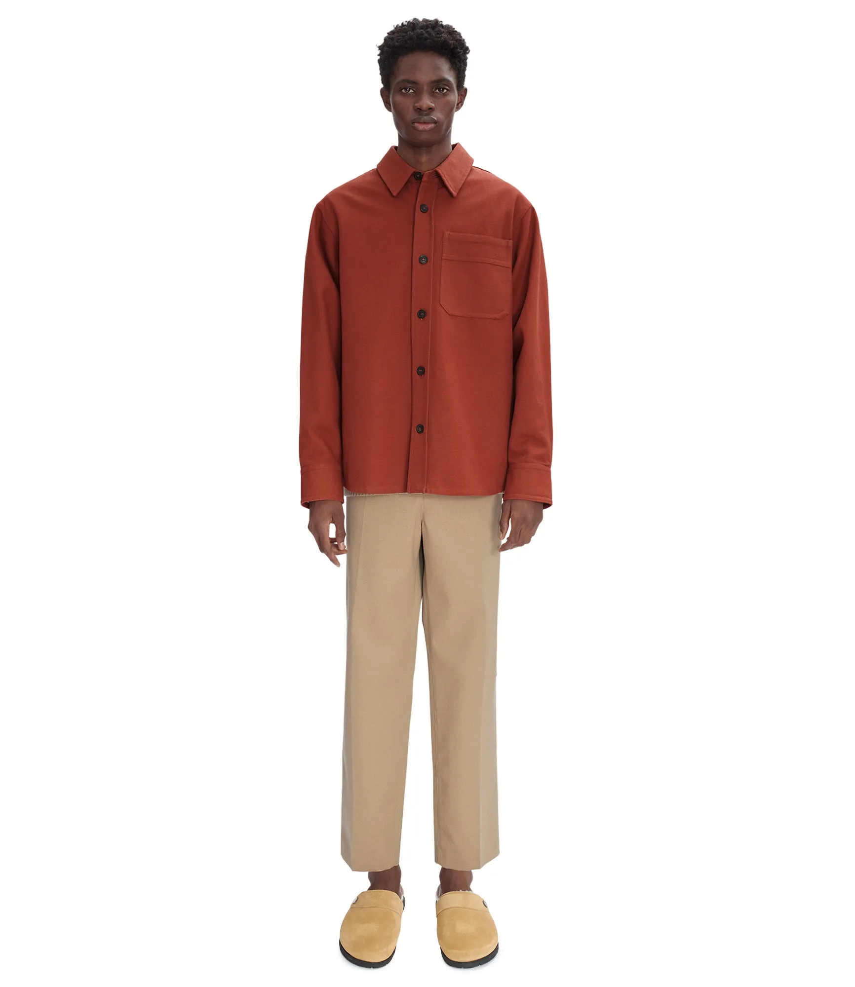 Basile Brodée Poitrine overshirt sold by A.P.C. product image thumbnail 5