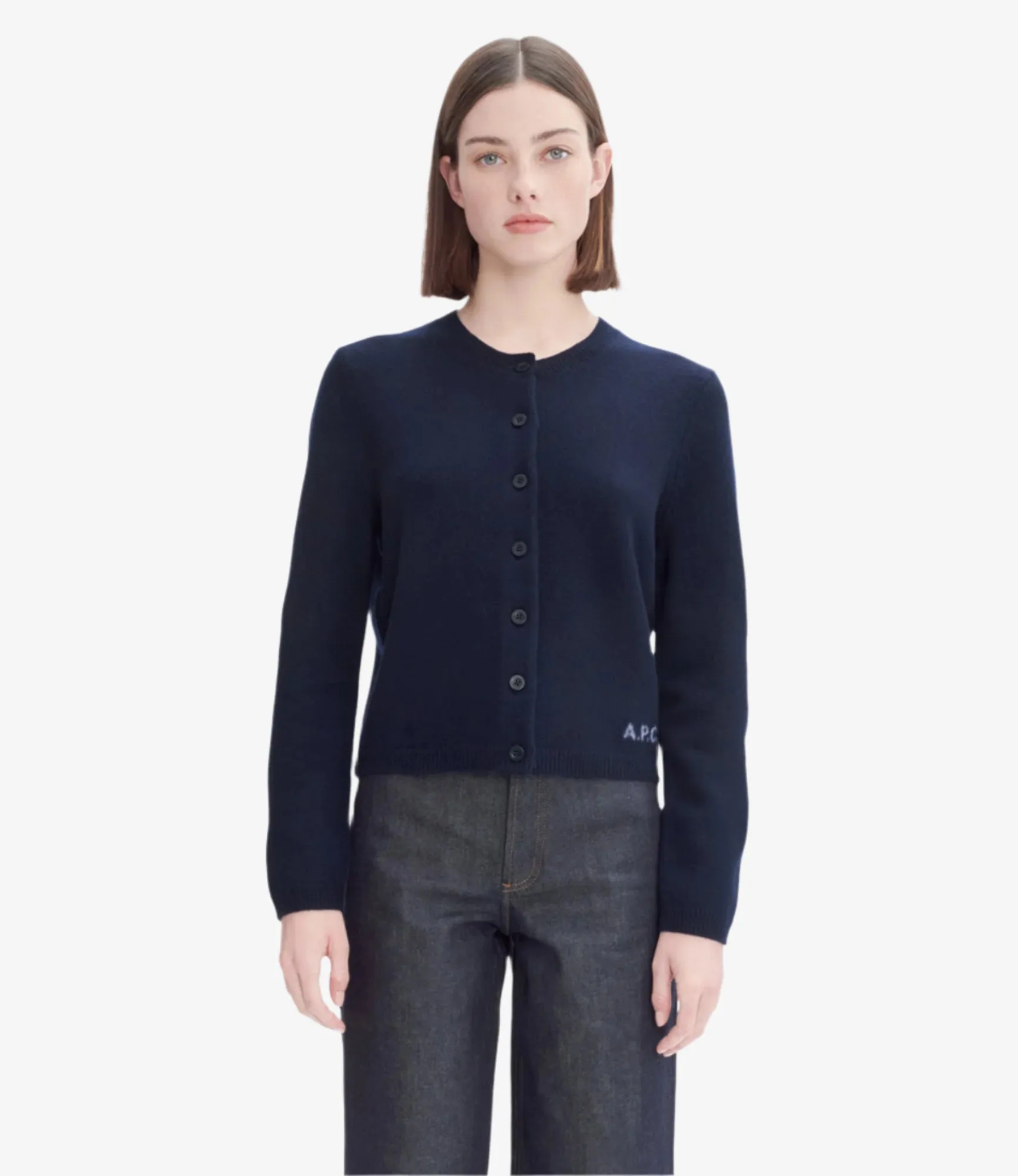 Mila cardigan sold by A.P.C.