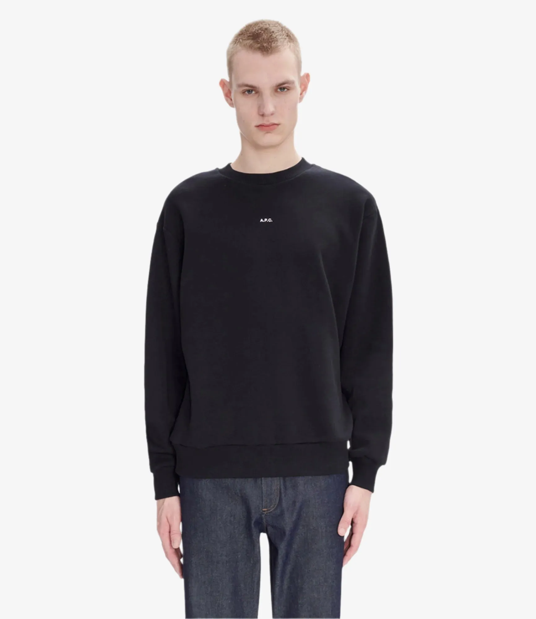 Boxy Micro Logo sweatshirt sold by A.P.C.