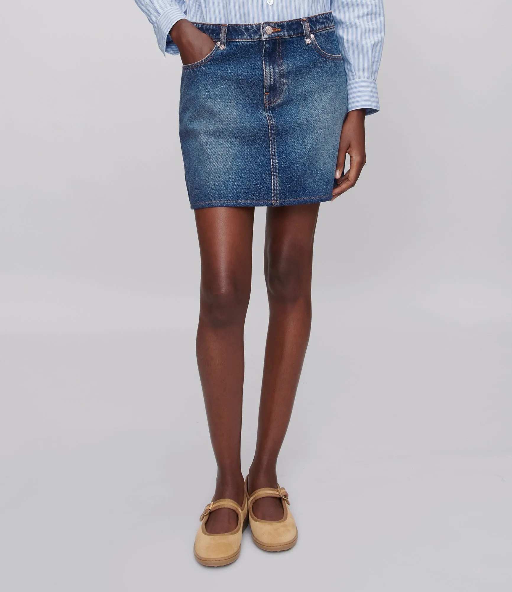 Moss skirt sold by A.P.C. product image thumbnail 4