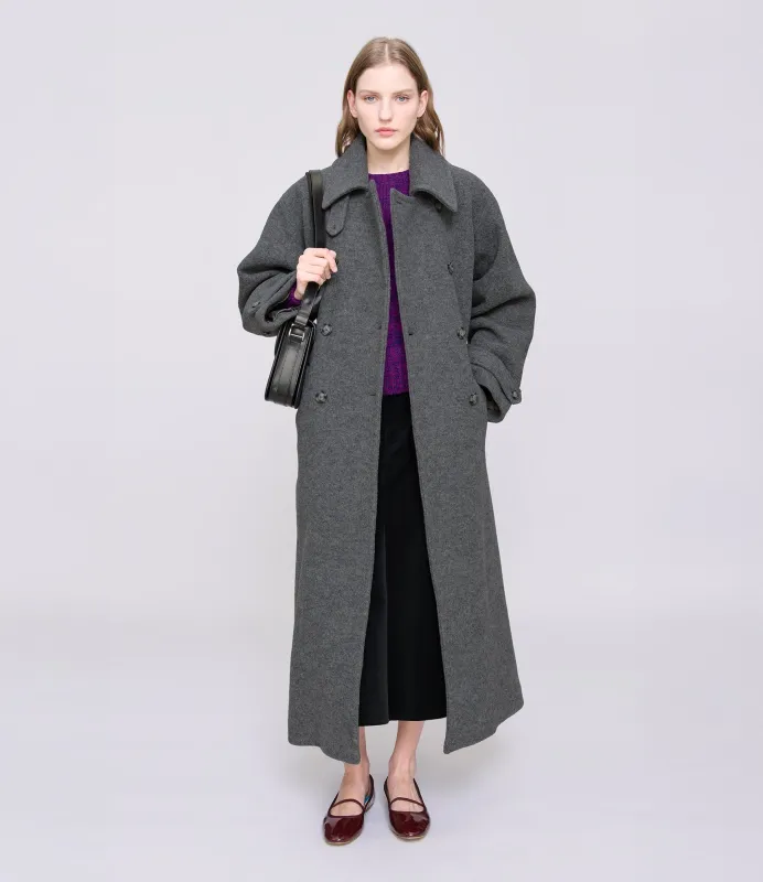 Lea coat sold by A.P.C.