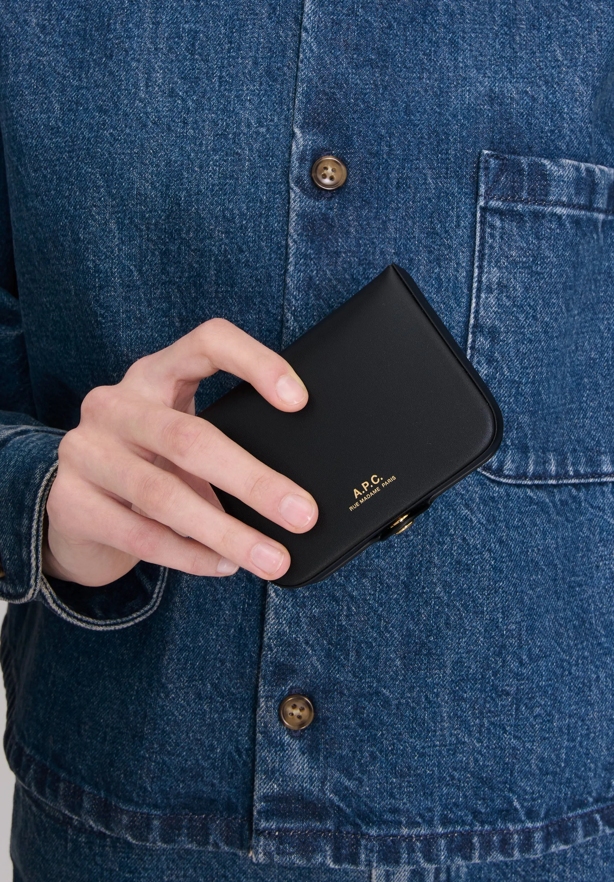 Josh F coin wallet sold by A.P.C. product image thumbnail 2