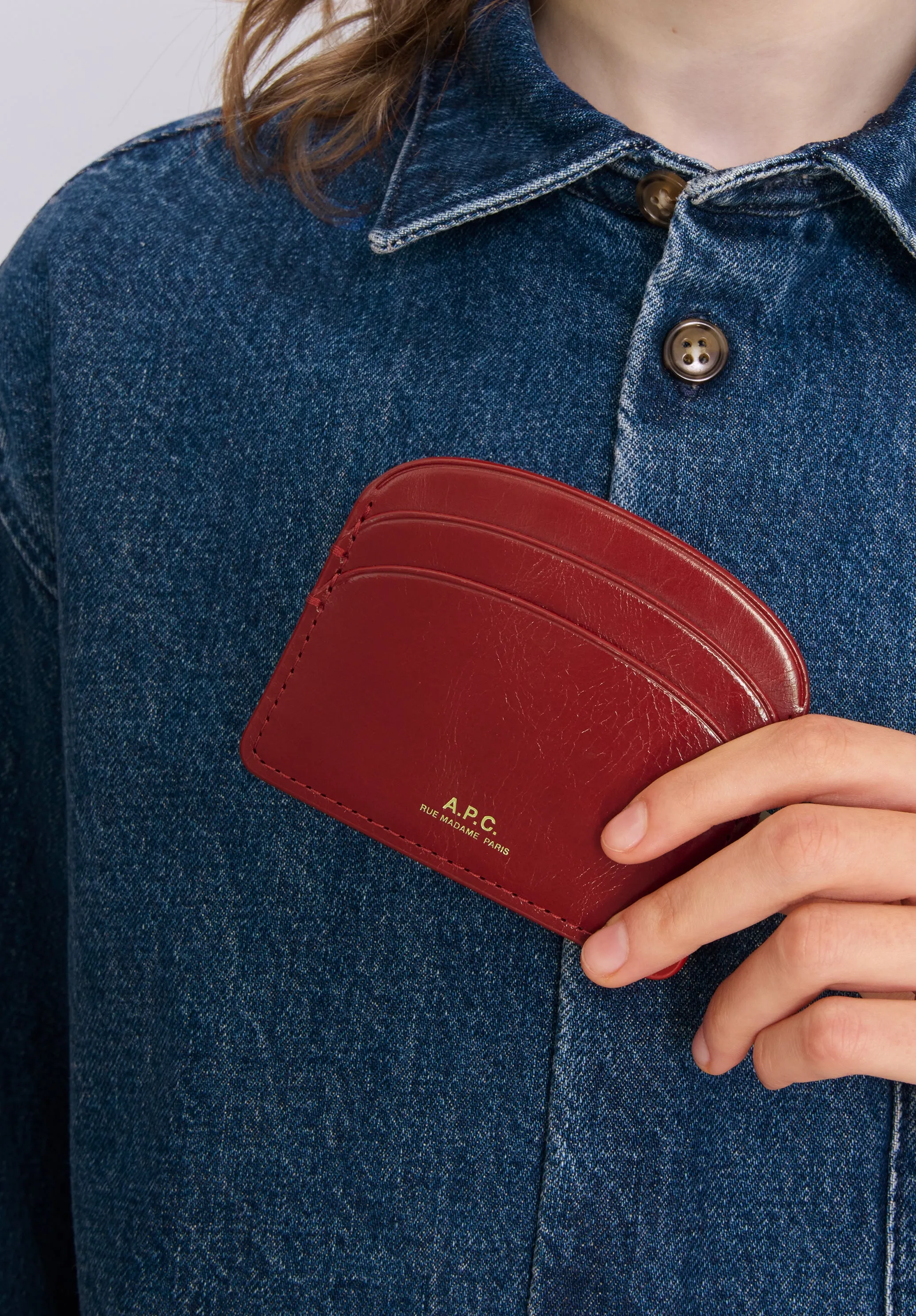Demi-Lune cardholder sold by A.P.C. product image thumbnail 2