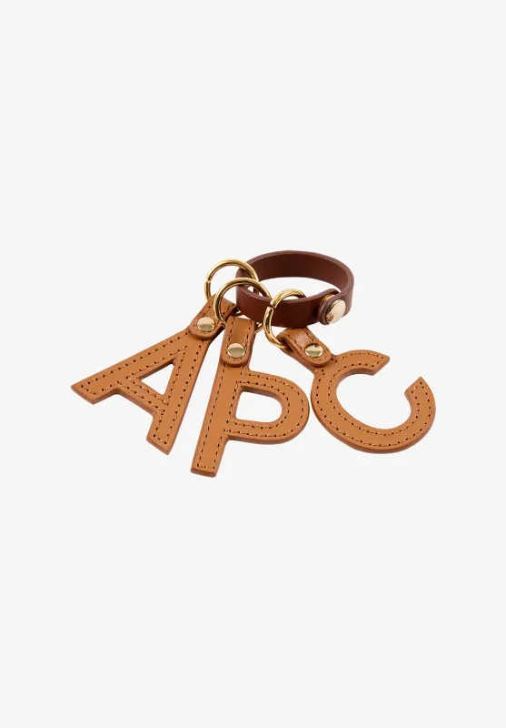 A.P.C. letters key ring sold by A.P.C.