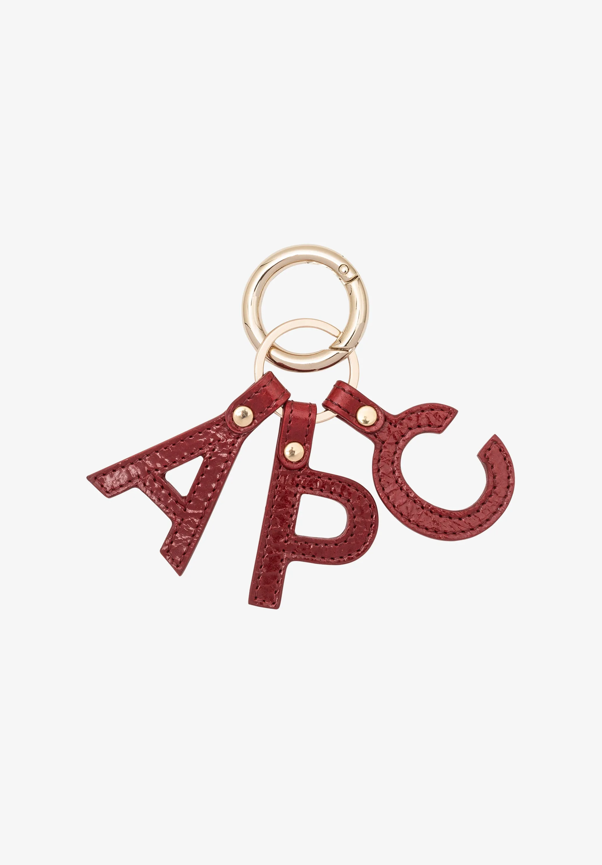 A.P.C. letters key ring sold by A.P.C.