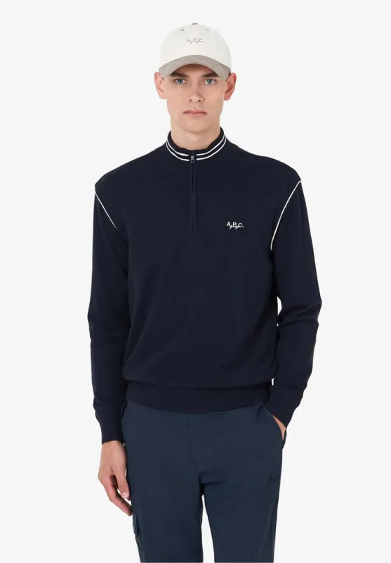 Zip-neck sweater sold by A.P.C.