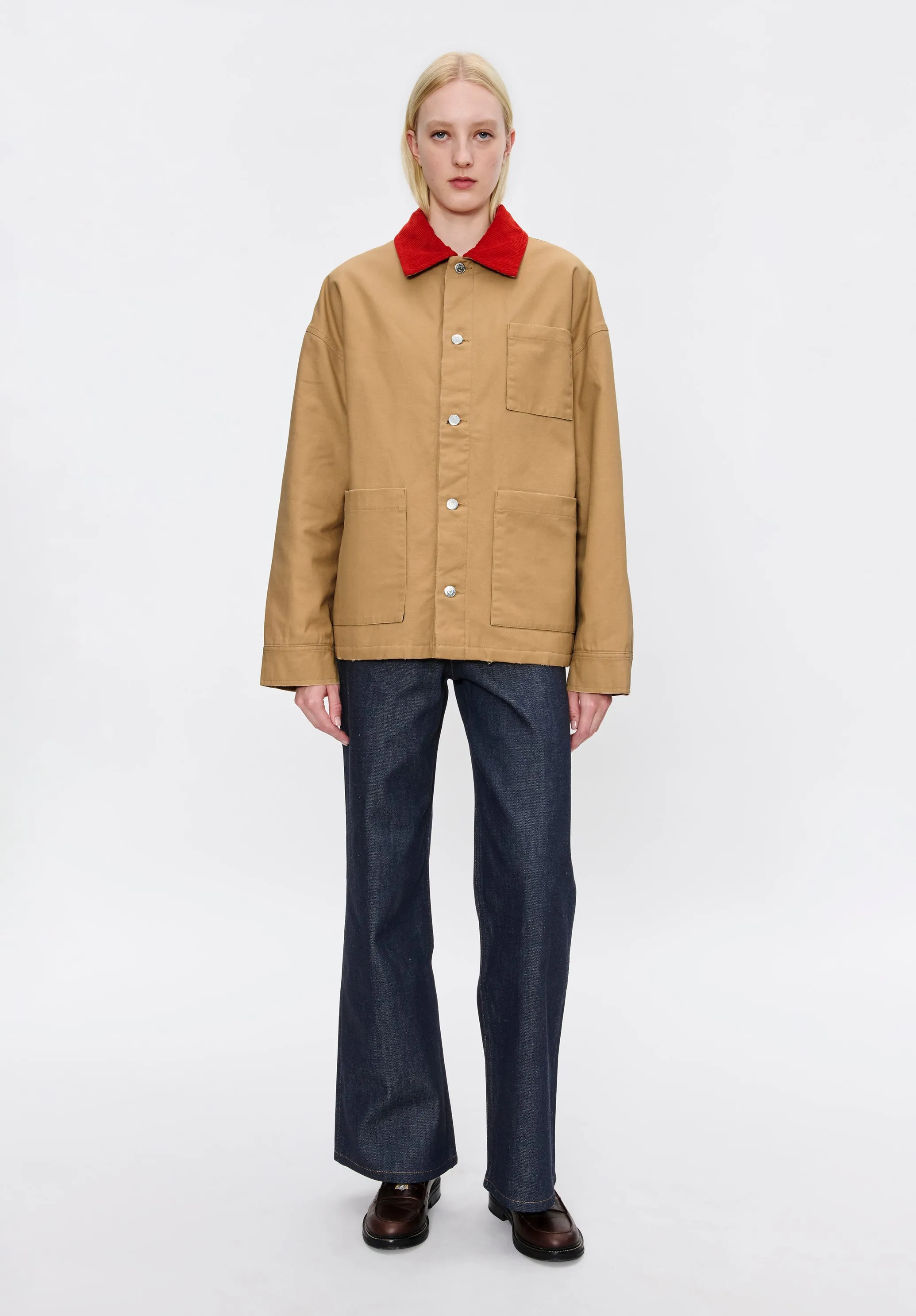 The Stoned Canvas Unisex Jacket (W) sold by A.P.C. product image thumbnail 4