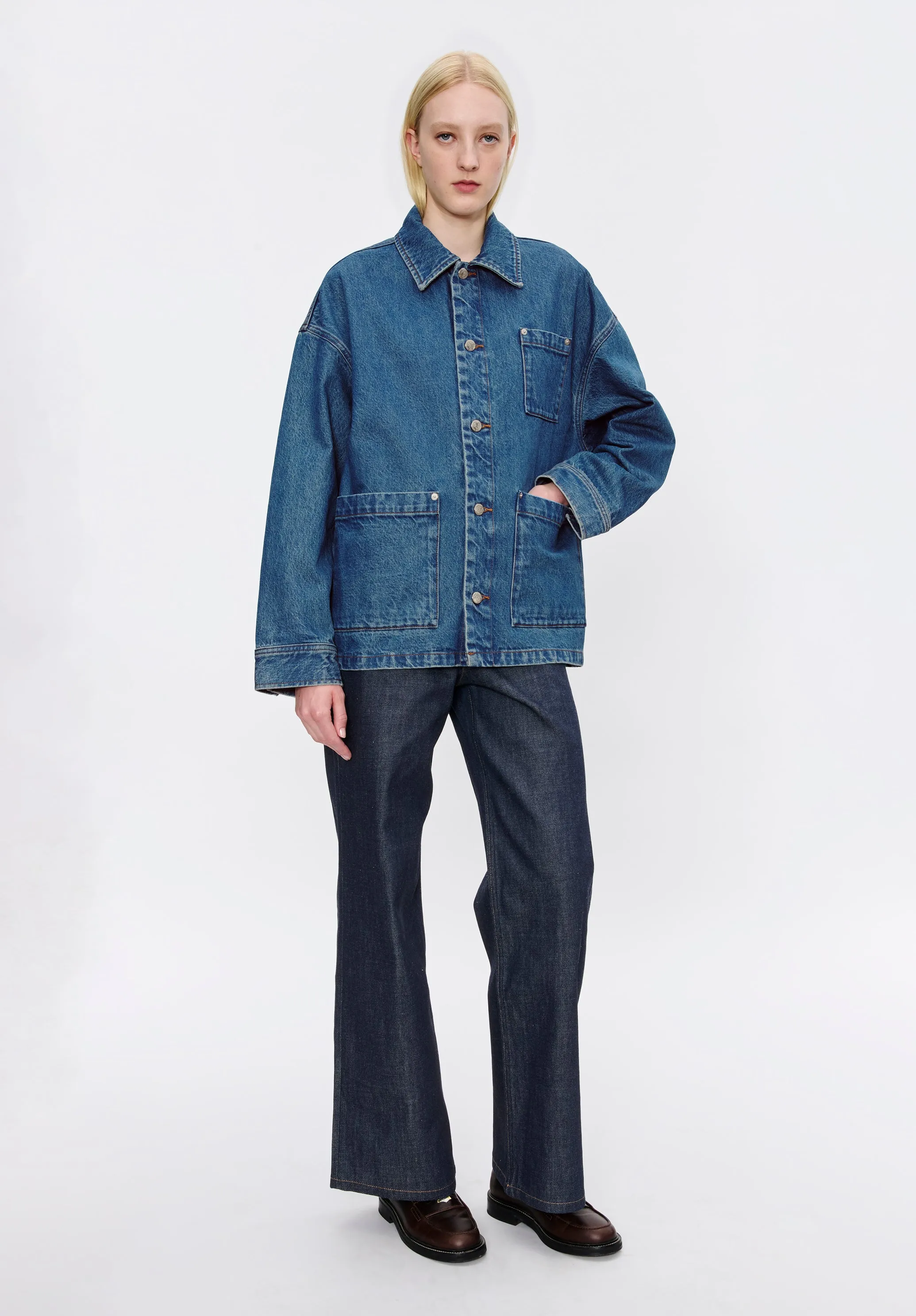 The Denim Unisex Jacket (W) sold by A.P.C. product image thumbnail 2