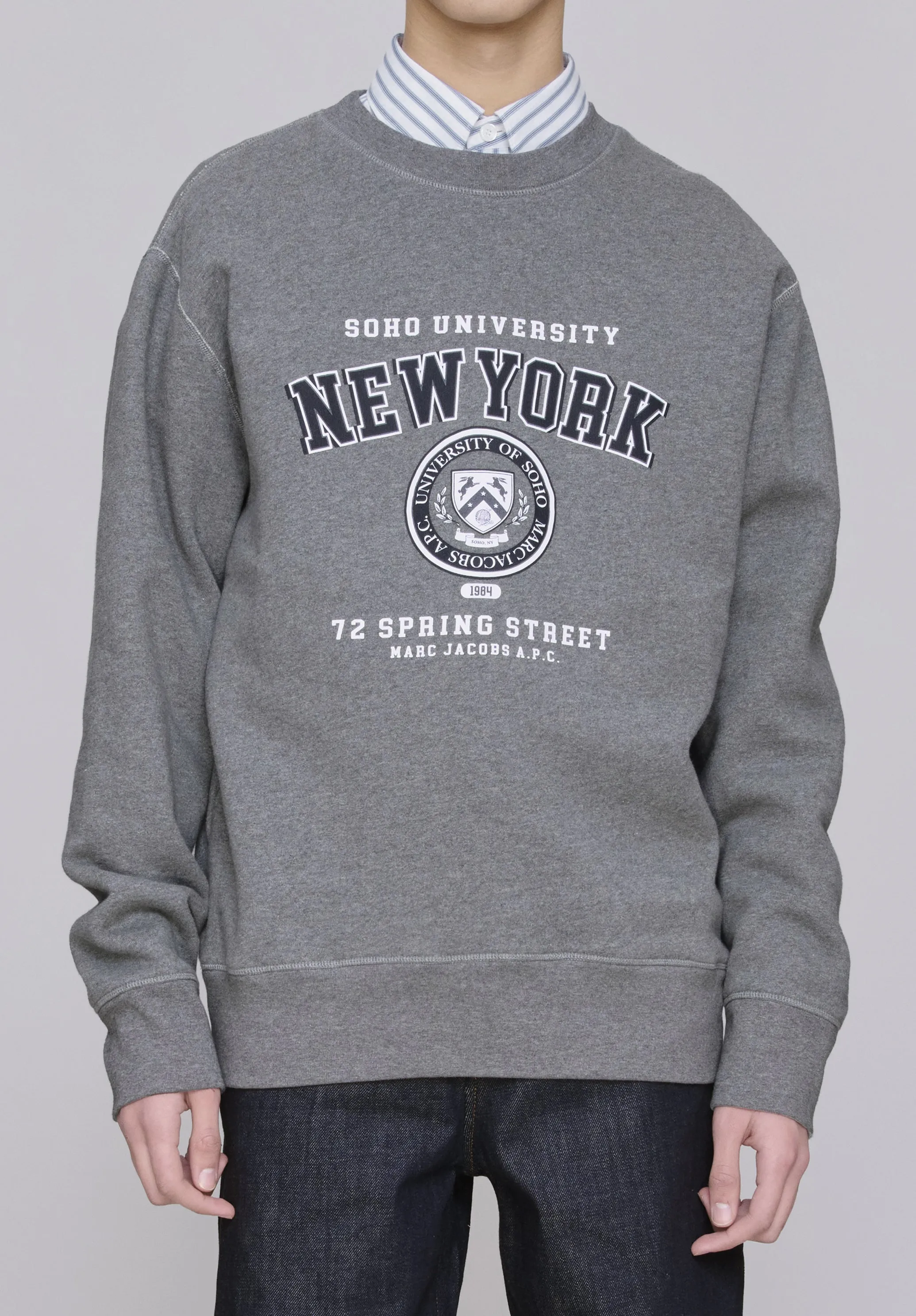 The Mens NY Crewneck sold by A.P.C. product image thumbnail 3