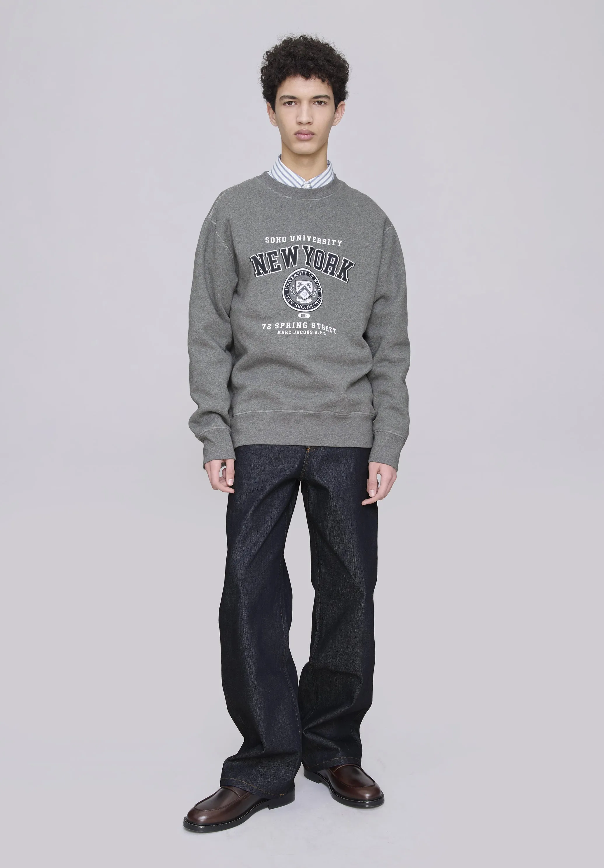 The Mens NY Crewneck sold by A.P.C.