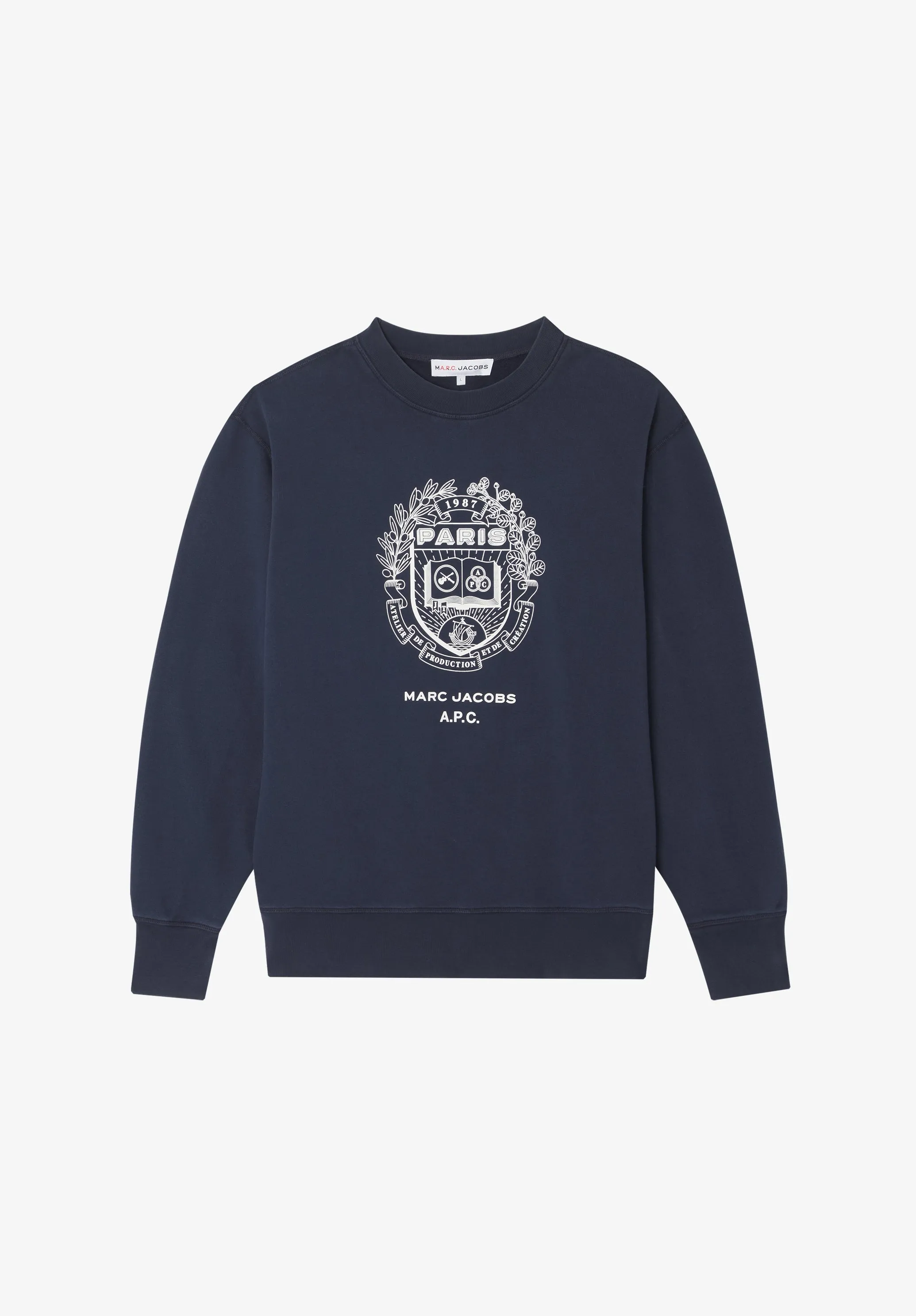 The Mens Paris Crewneck sold by A.P.C. product image thumbnail 2