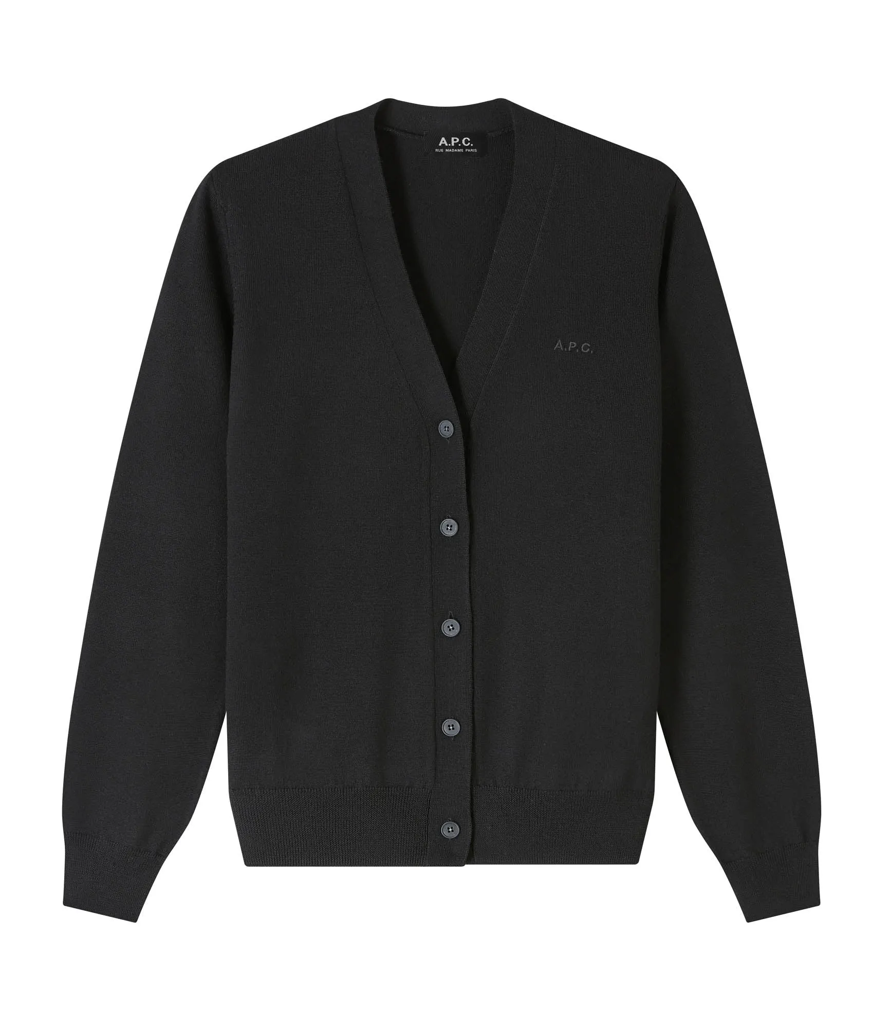 Salomé Logo cardigan sold by A.P.C. product image thumbnail 2