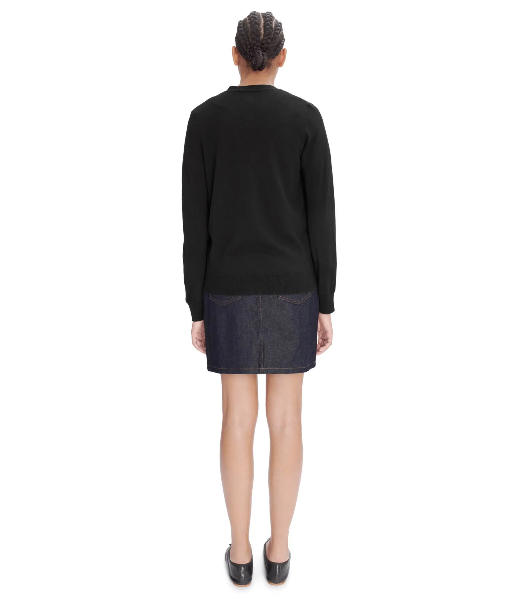 Salomé Logo cardigan sold by A.P.C. product image thumbnail 4