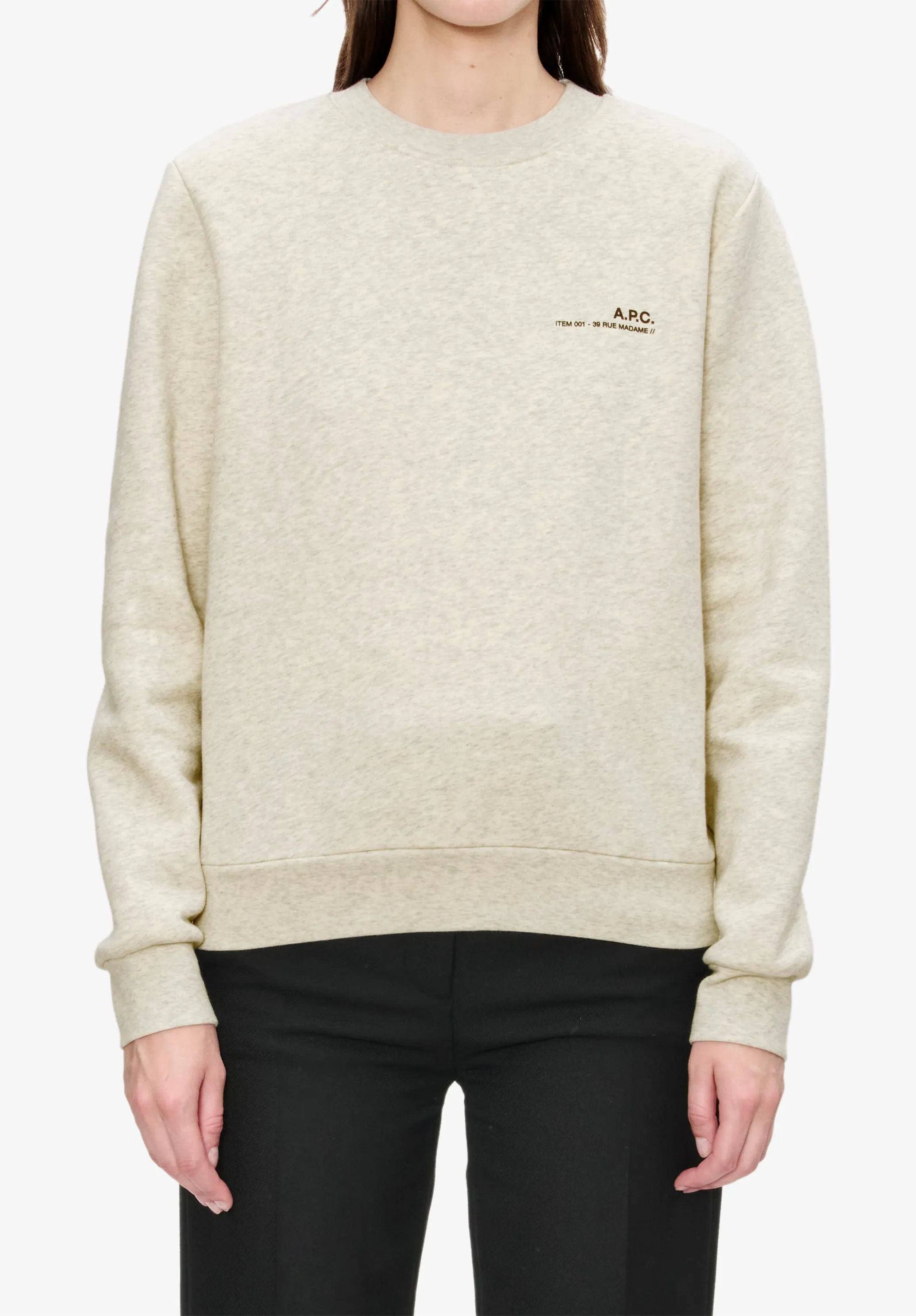 Standard Item Unisex sweatshirt (W) sold by A.P.C. product image thumbnail 4