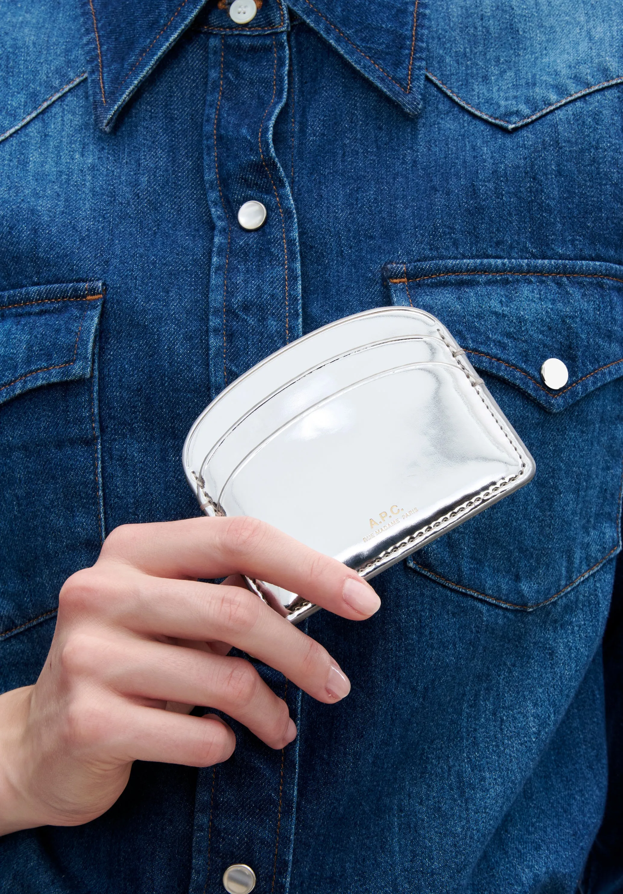 Demi-Lune cardholder sold by A.P.C. product image thumbnail 2