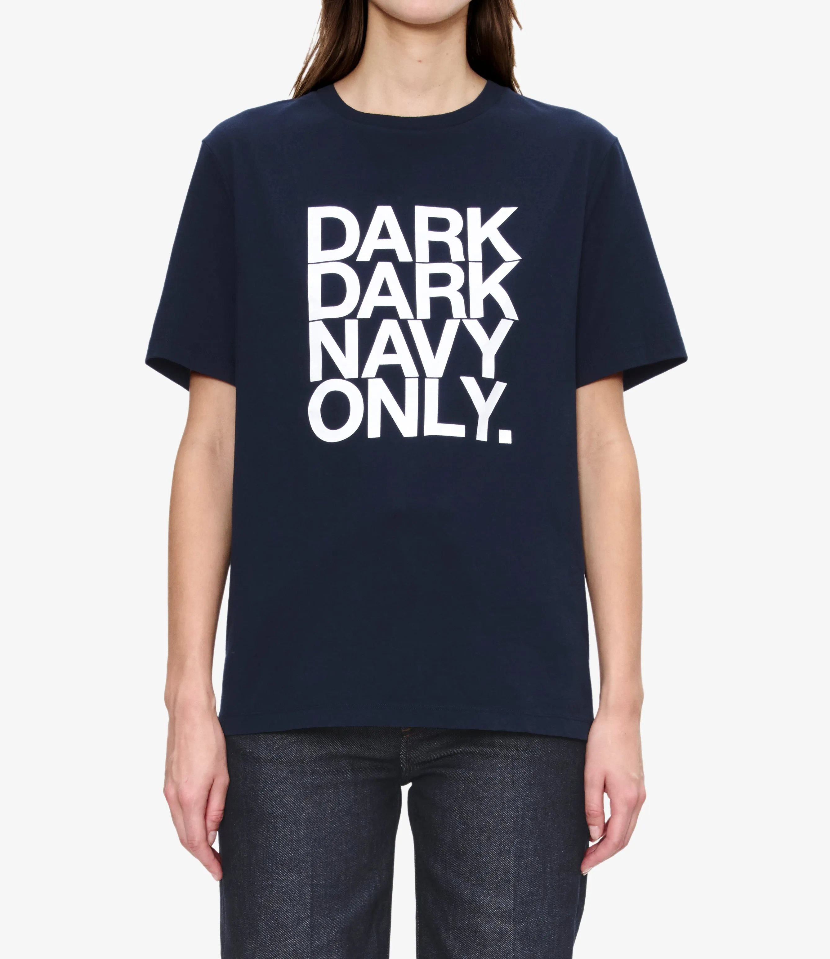 Dark dark navy only T-shirt (W) sold by A.P.C. product image thumbnail 4