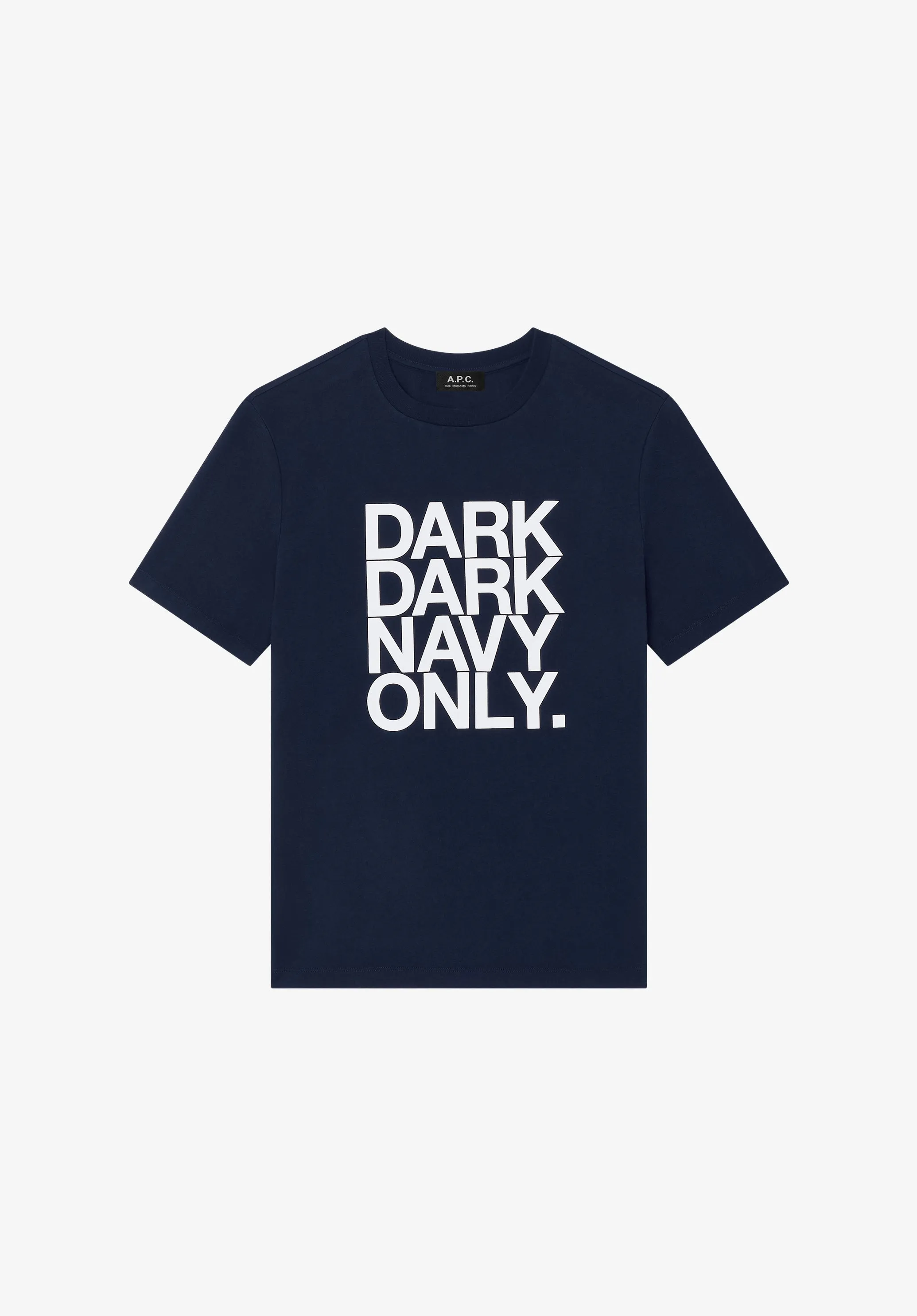 Dark dark navy only T-shirt (W) sold by A.P.C. product image thumbnail 2