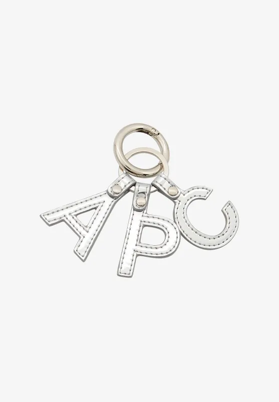 A.P.C. letters key ring sold by A.P.C.