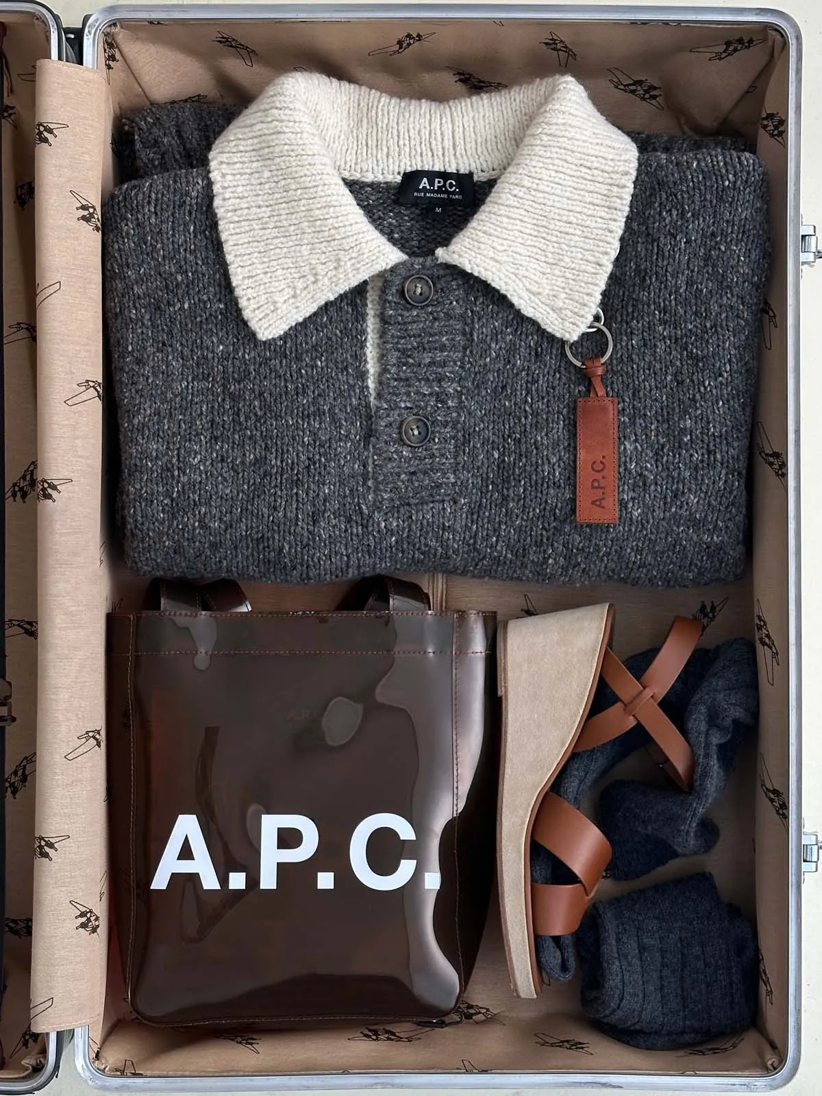 Lou tote bag sold by A.P.C. product image thumbnail 3