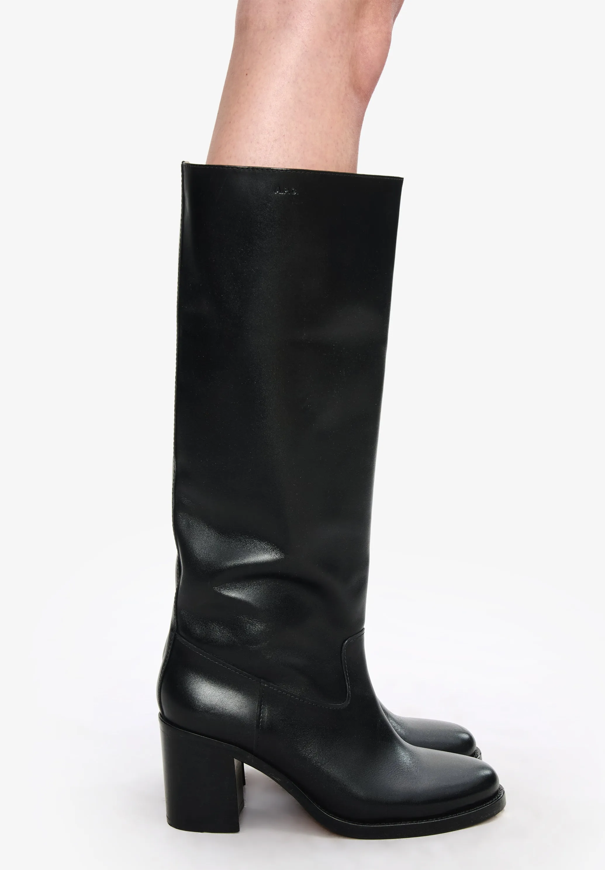 High boots sold by A.P.C. product image thumbnail 2
