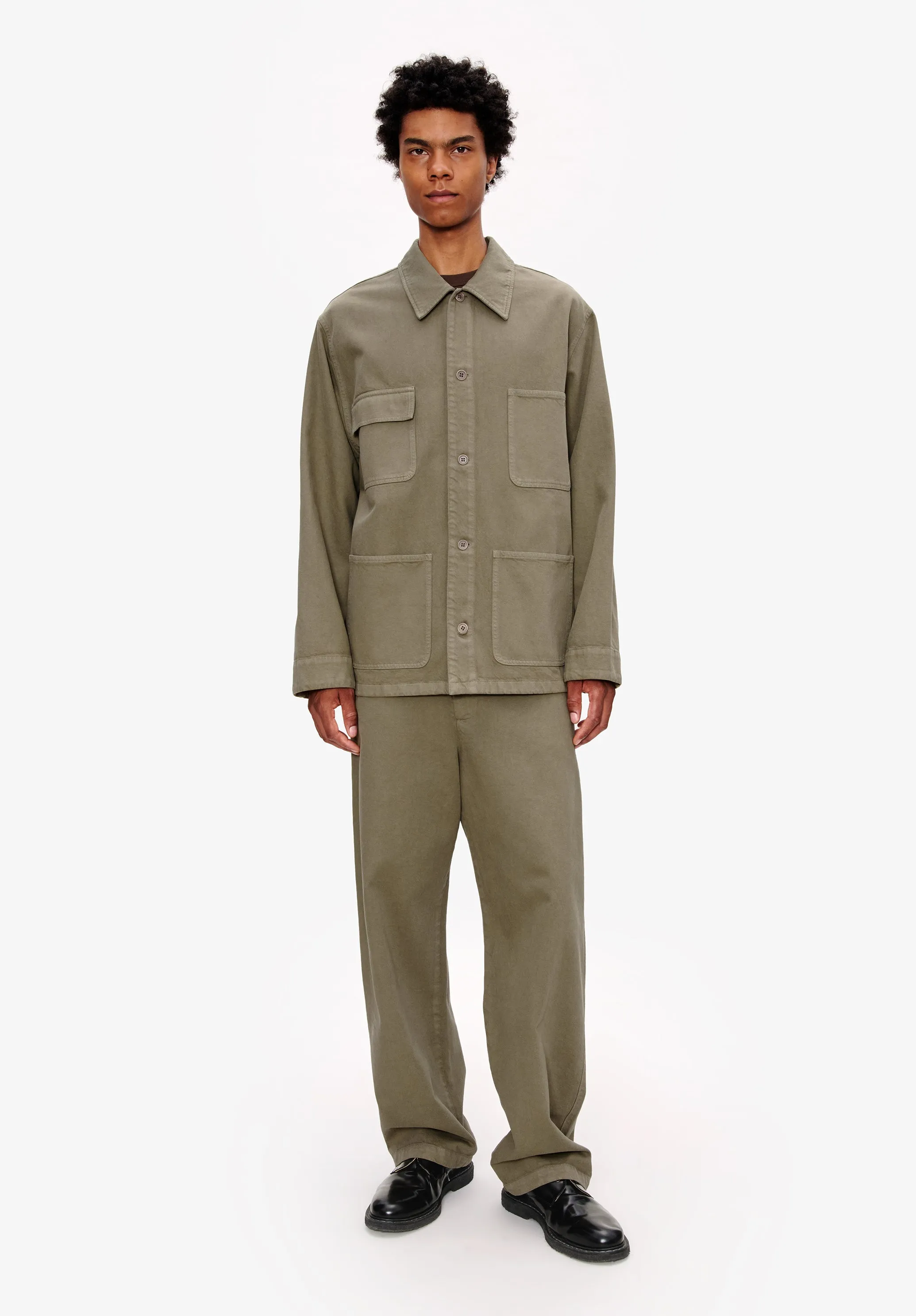 Loose-fit overshirt-jacket sold by A.P.C. product image thumbnail 4