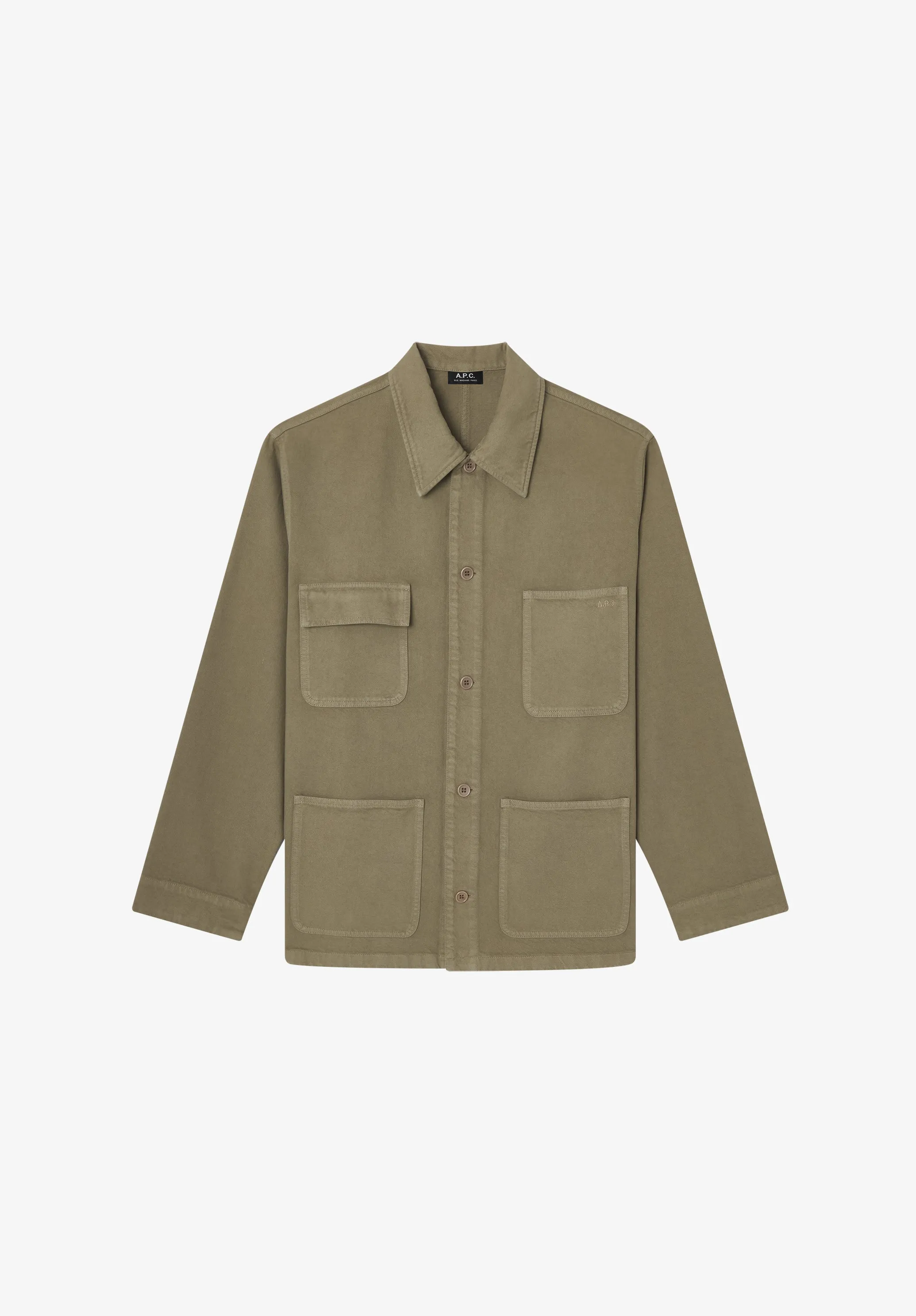 Loose-fit overshirt-jacket sold by A.P.C. product image thumbnail 2