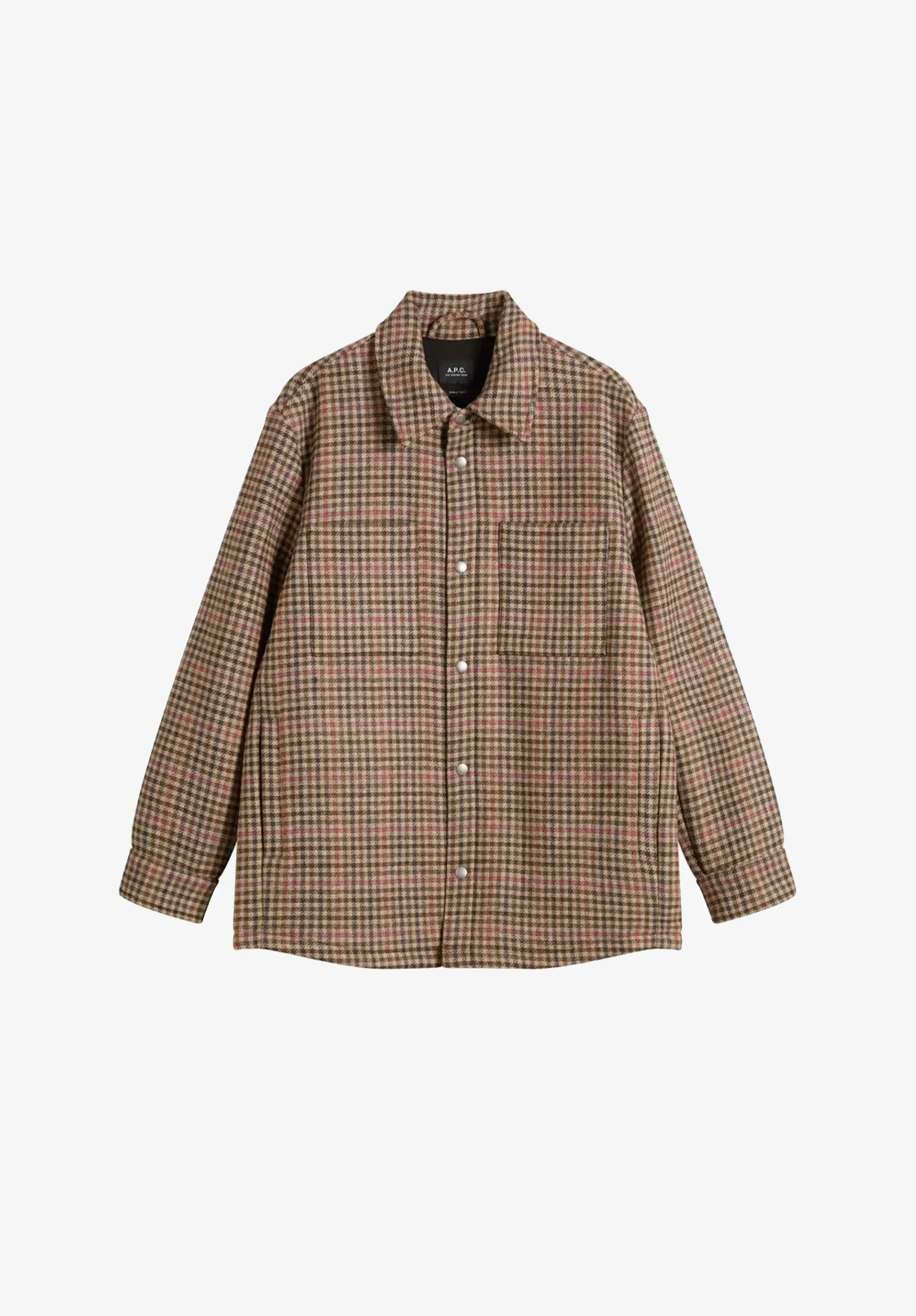 Tartan wool jacket sold by A.P.C.