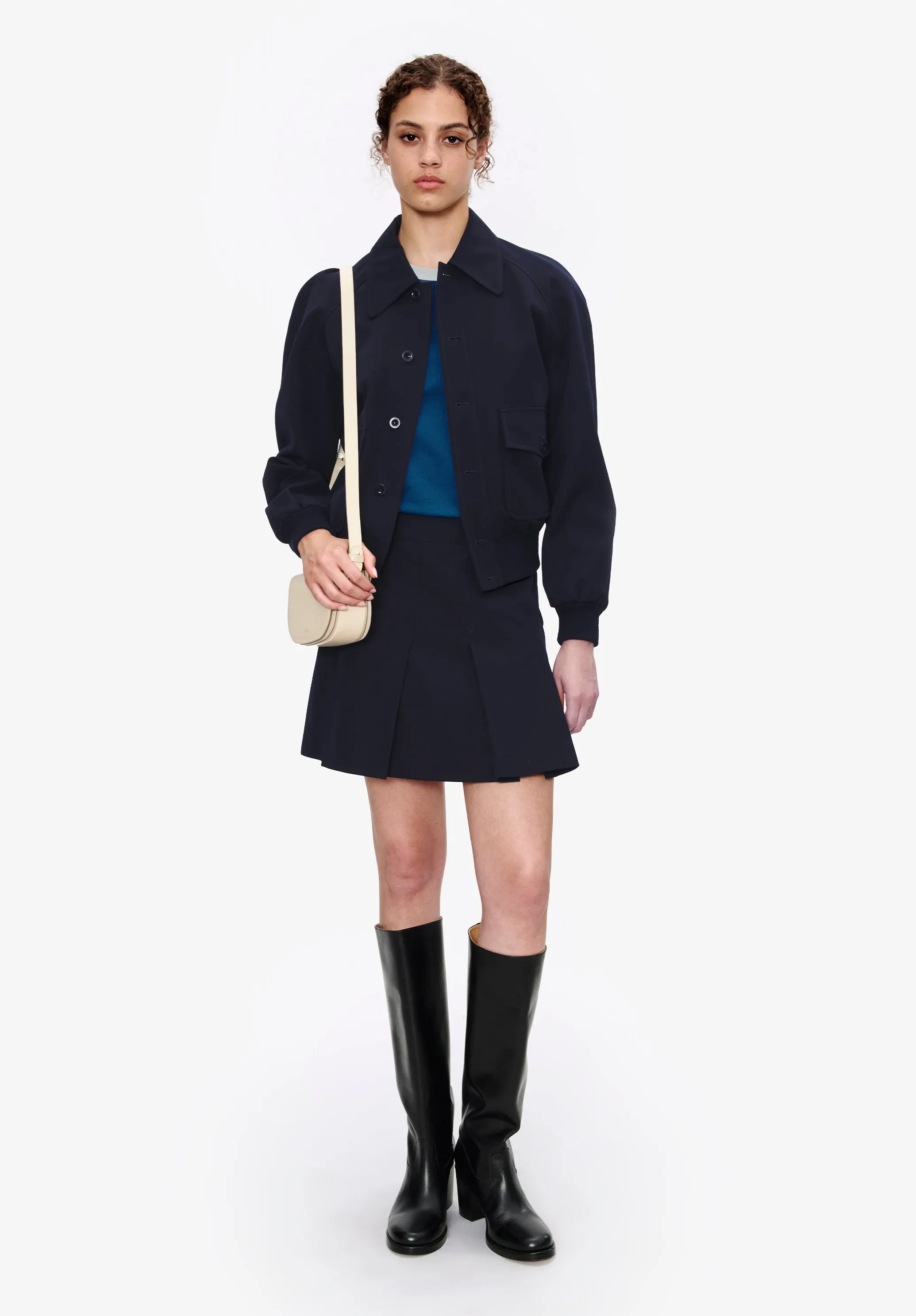 Jacket with raglan sleeves sold by A.P.C.