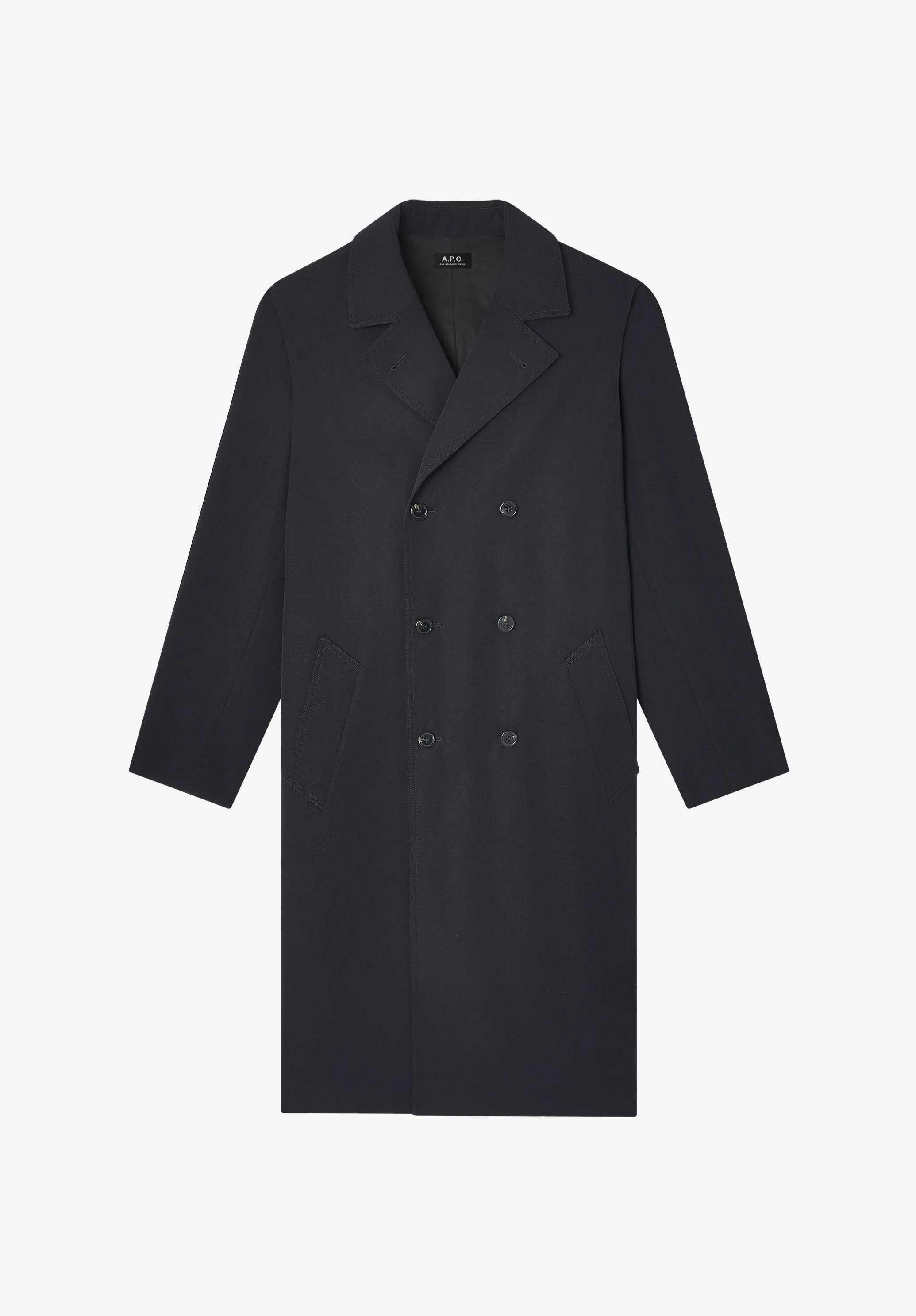 Double-breasted coat sold by A.P.C. product image thumbnail 2