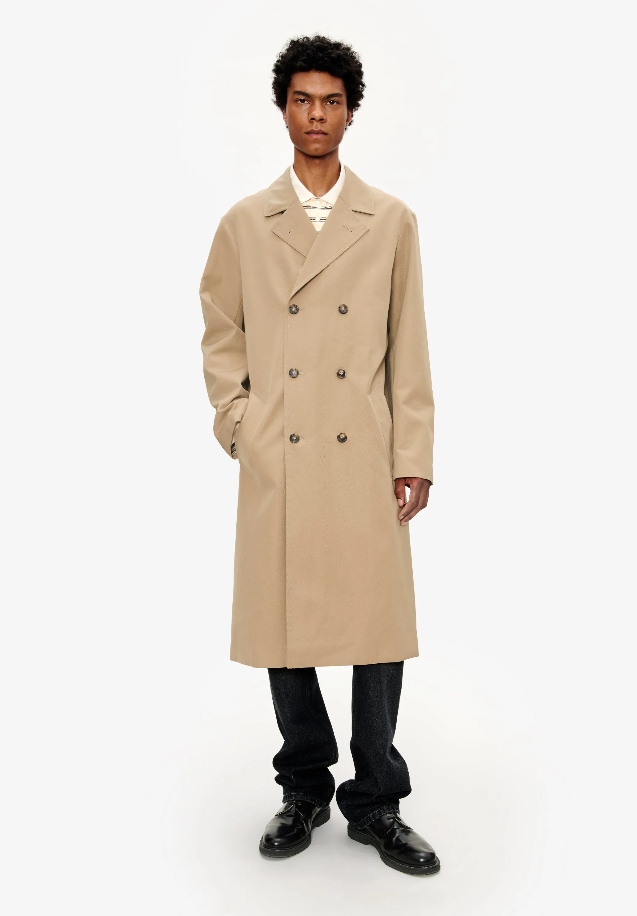 Double-breasted coat sold by A.P.C. product image thumbnail 4