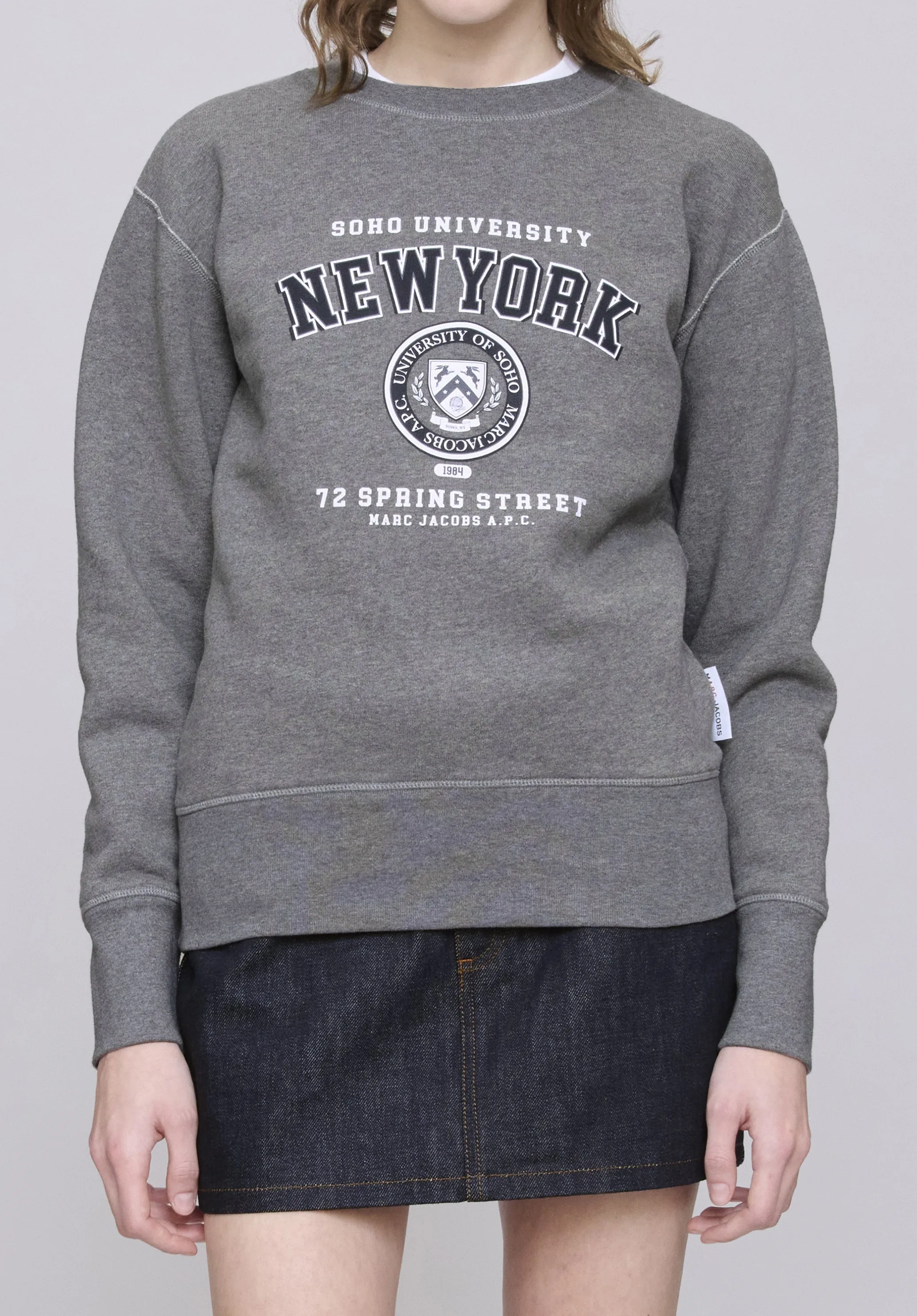 The Shrunken NY Crewneck sold by A.P.C. product image thumbnail 3