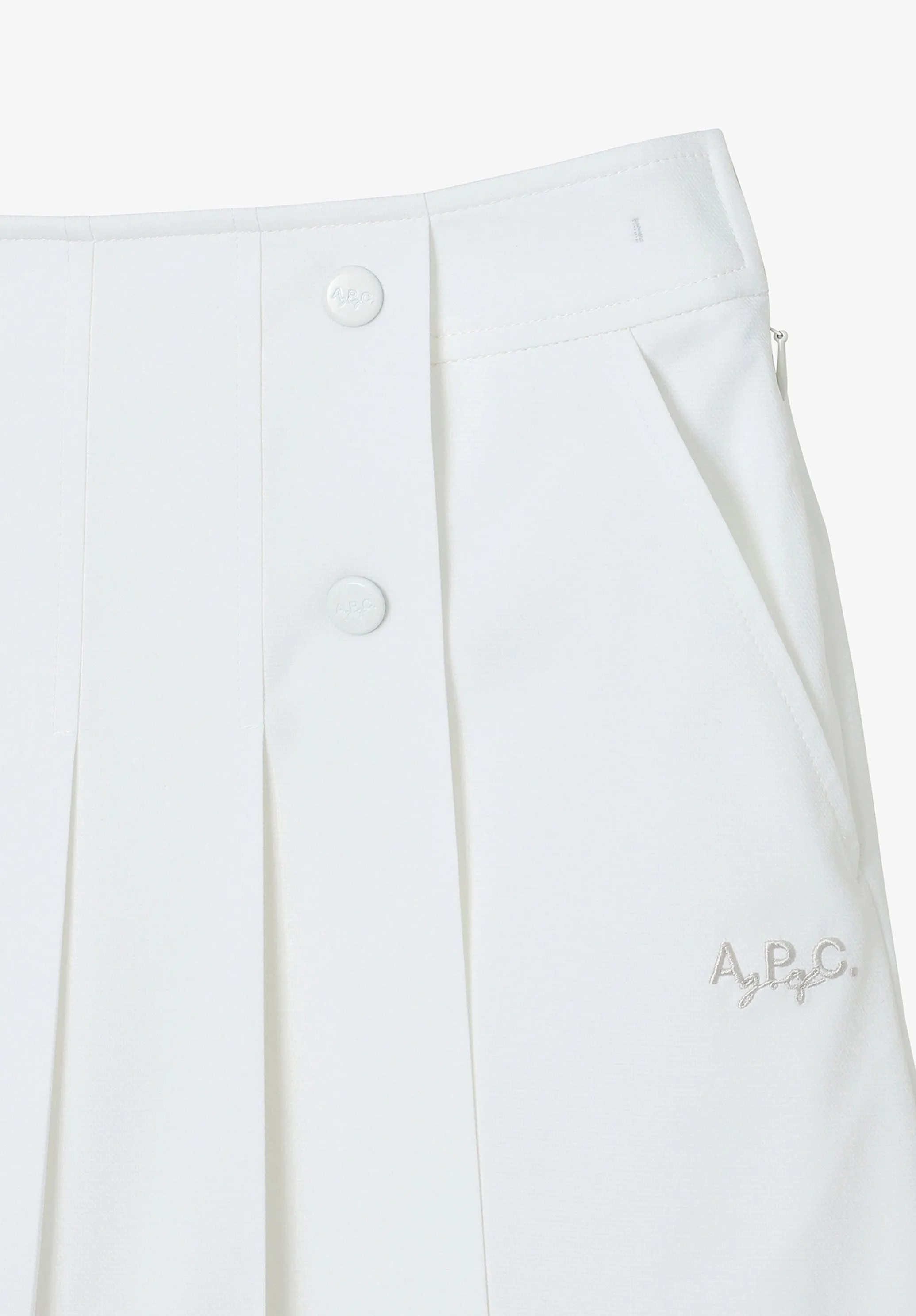 Pleated skirt A.P.C. Golf sold by A.P.C. product image thumbnail 4