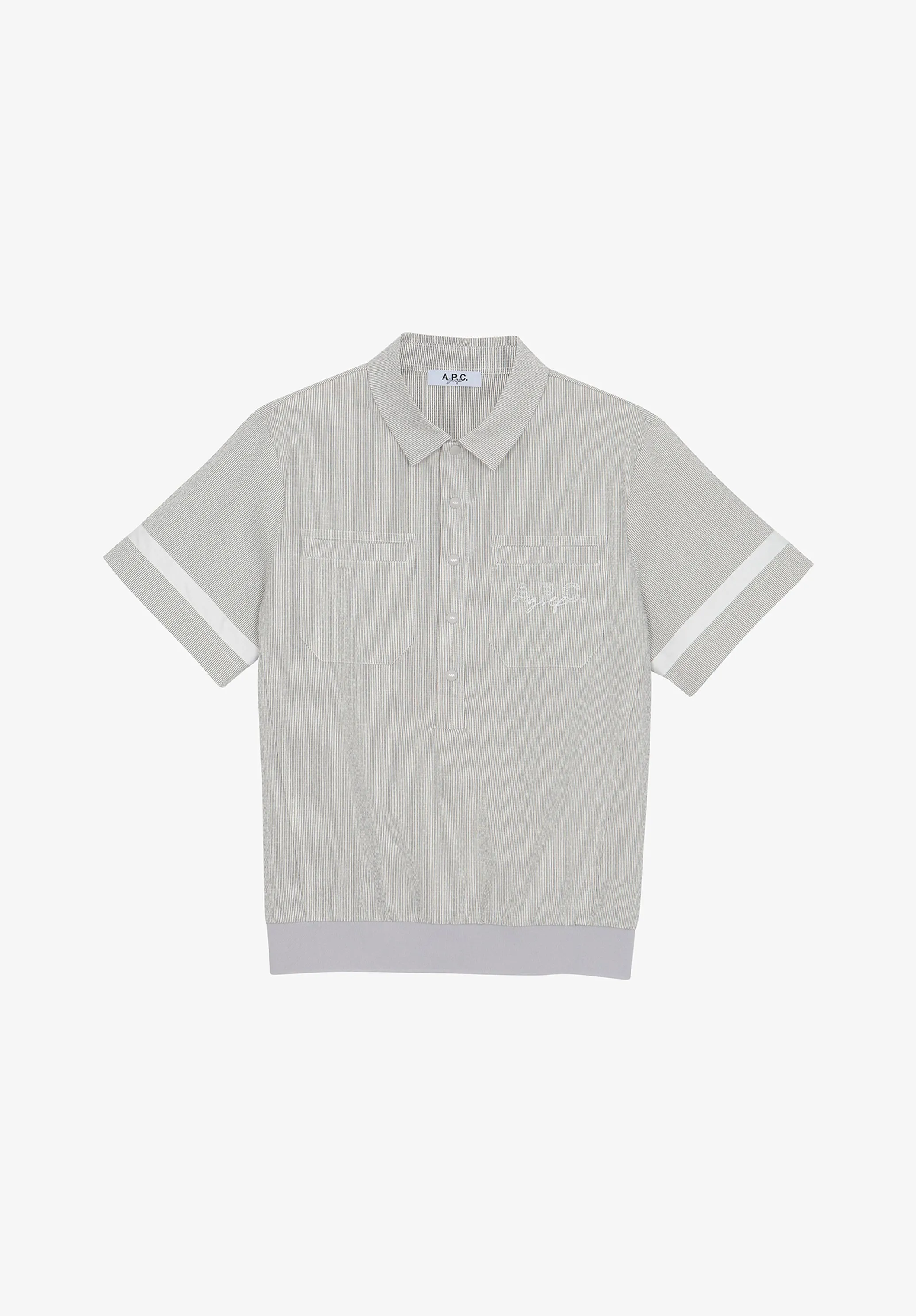 Seersucker polo A.P.C. Golf sold by A.P.C. product image thumbnail 2