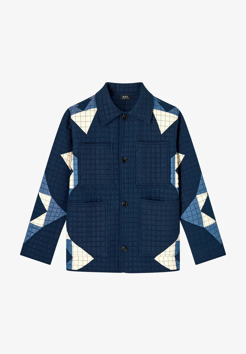 Quilted jacket (W) sold by A.P.C.