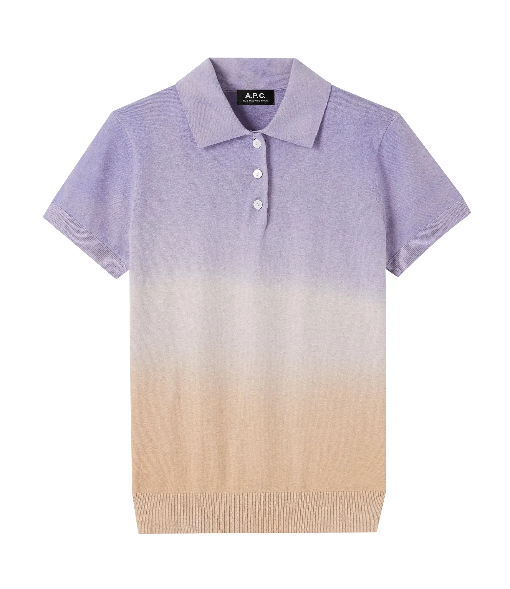 Marina polo shirt sold by A.P.C. product image thumbnail 2