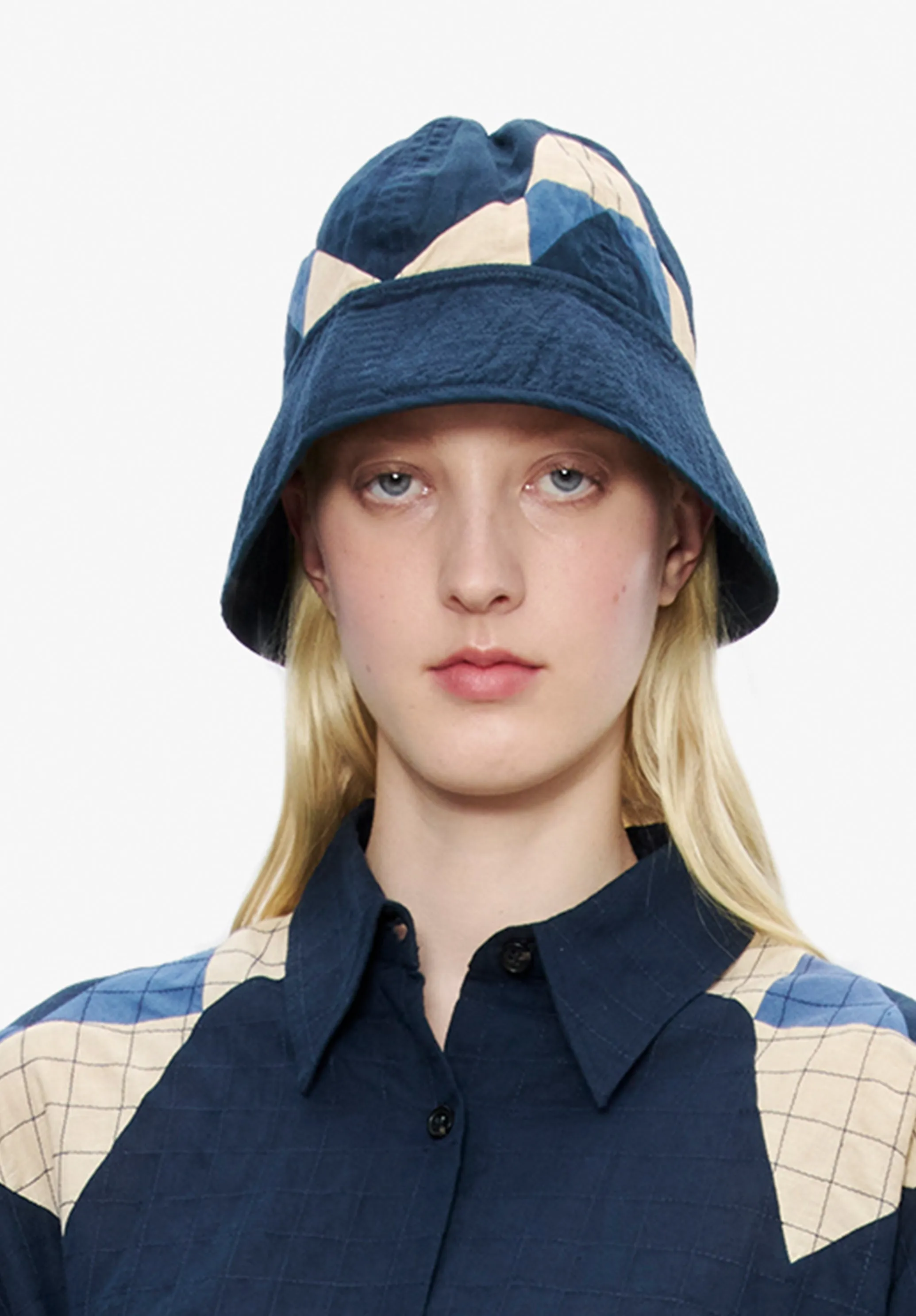 Quilted bucket hat sold by A.P.C.