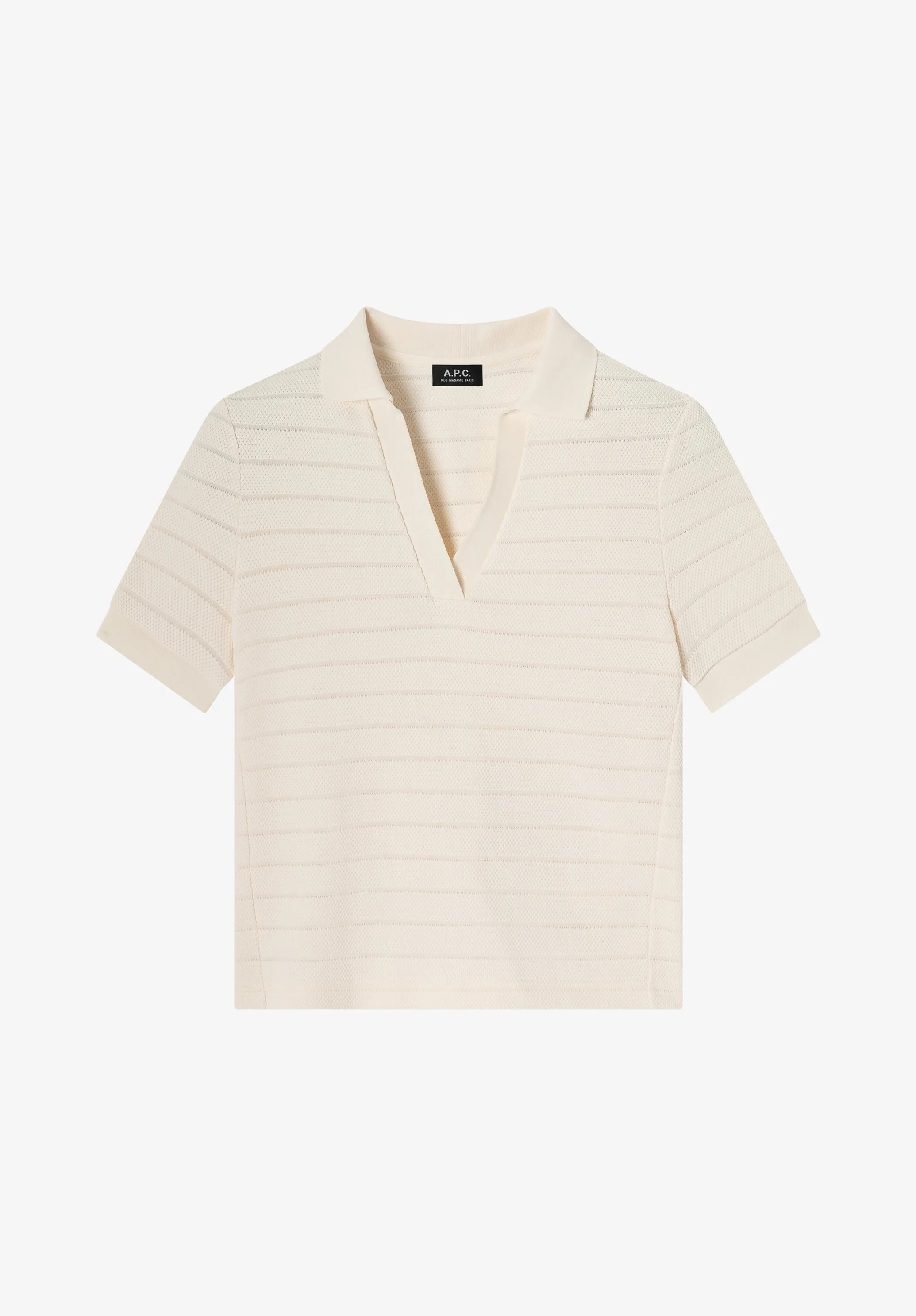 Livia Cropped Polo Shirt sold by A.P.C.