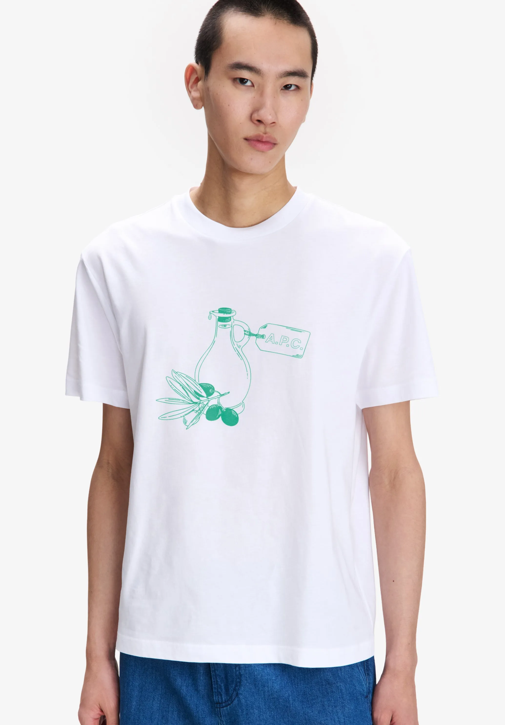 Olive Oil T-Shirt sold by A.P.C. product image thumbnail 4