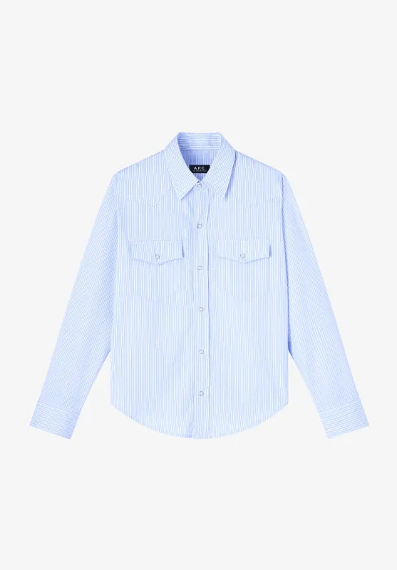 Western shirt made by A.P.C.