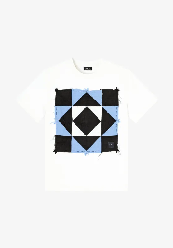 Patchwork T-shirt made by A.P.C.