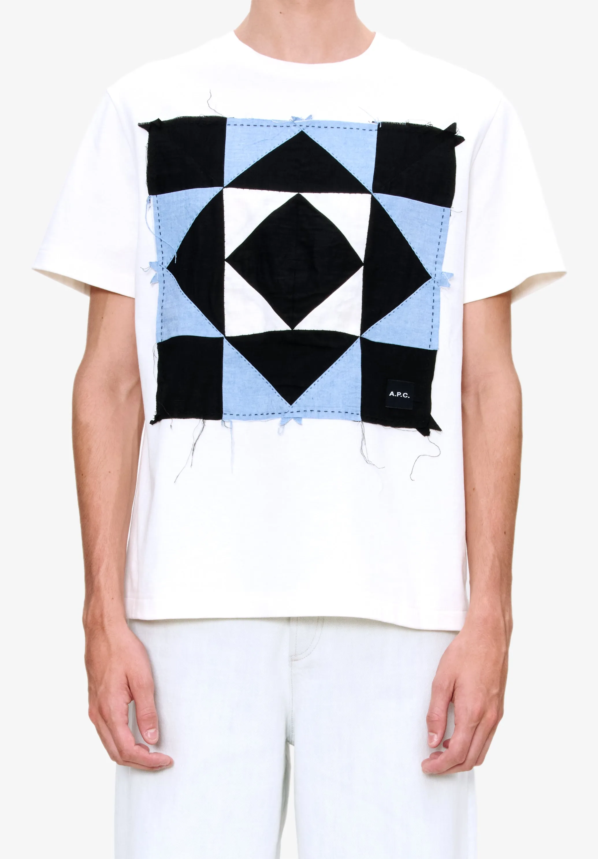 Patchwork T-shirt sold by A.P.C. product image thumbnail 4