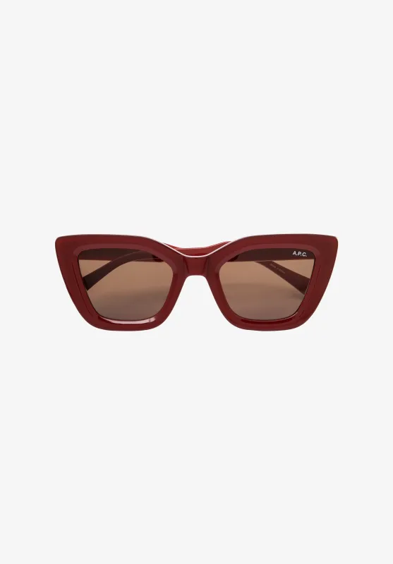 Les Papillons sunglasses made by A.P.C.